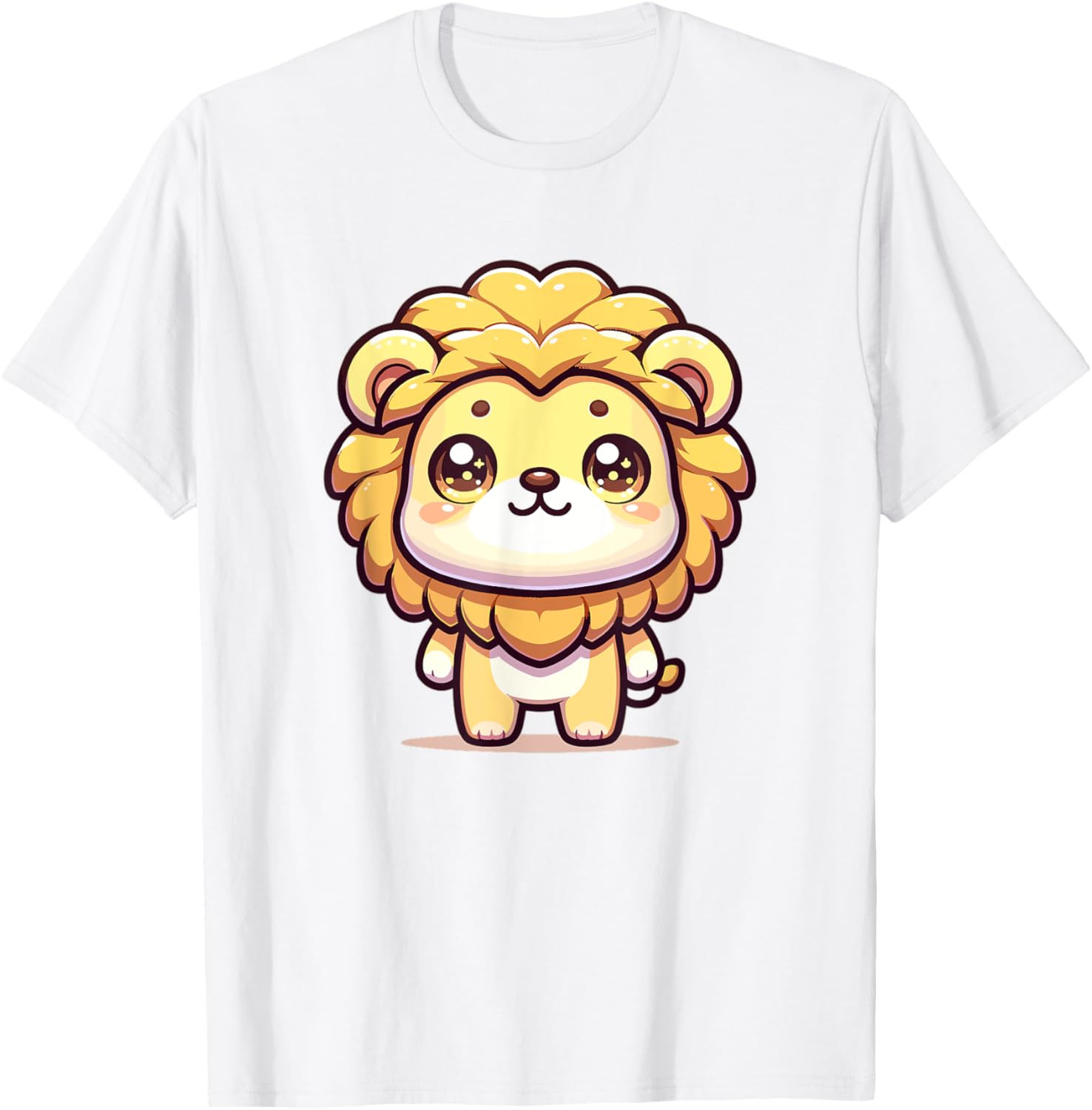 Adorable Cute Japanese Kawaii Chibi Lion