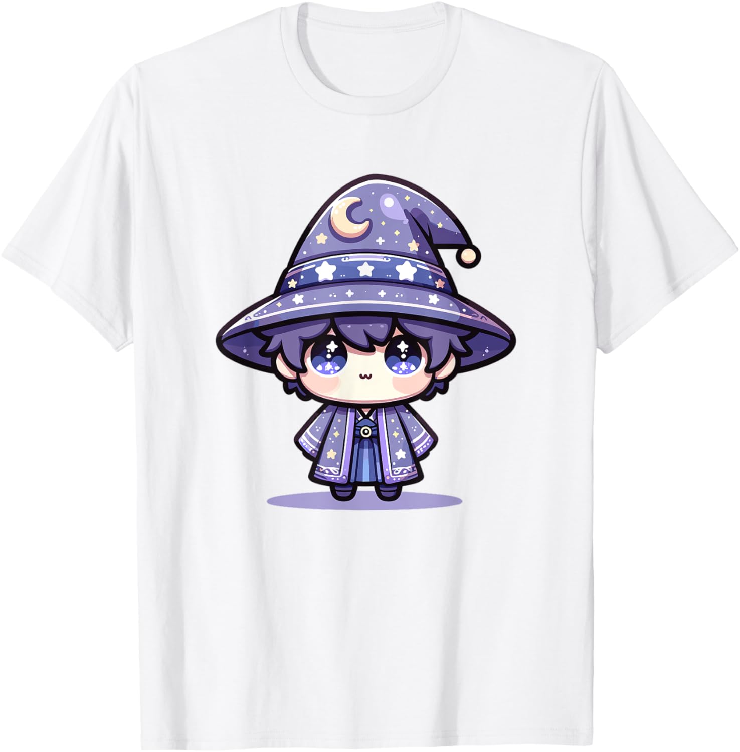 Adorable Cute Japanese Kawaii Chibi Wizard