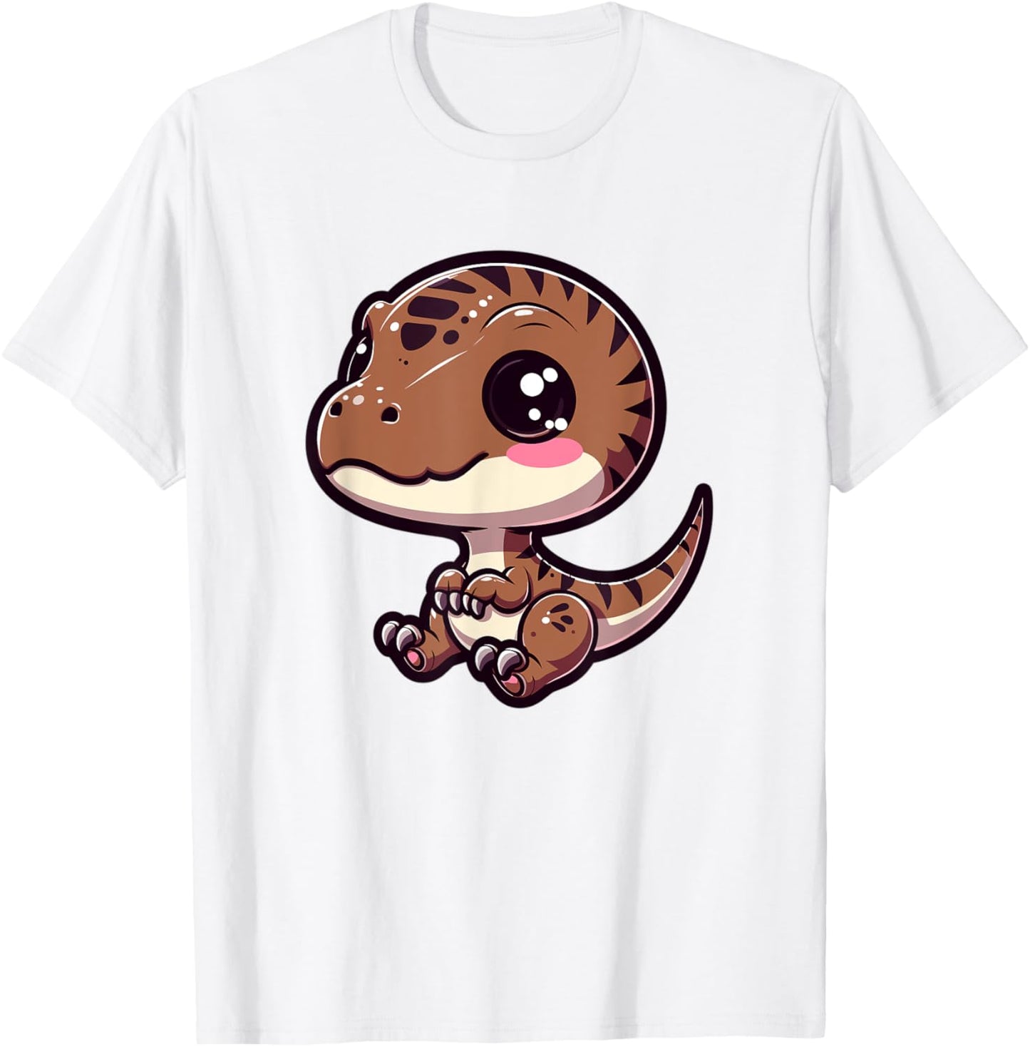 Adorable Cute Japanese Kawaii Chibi Velociraptor