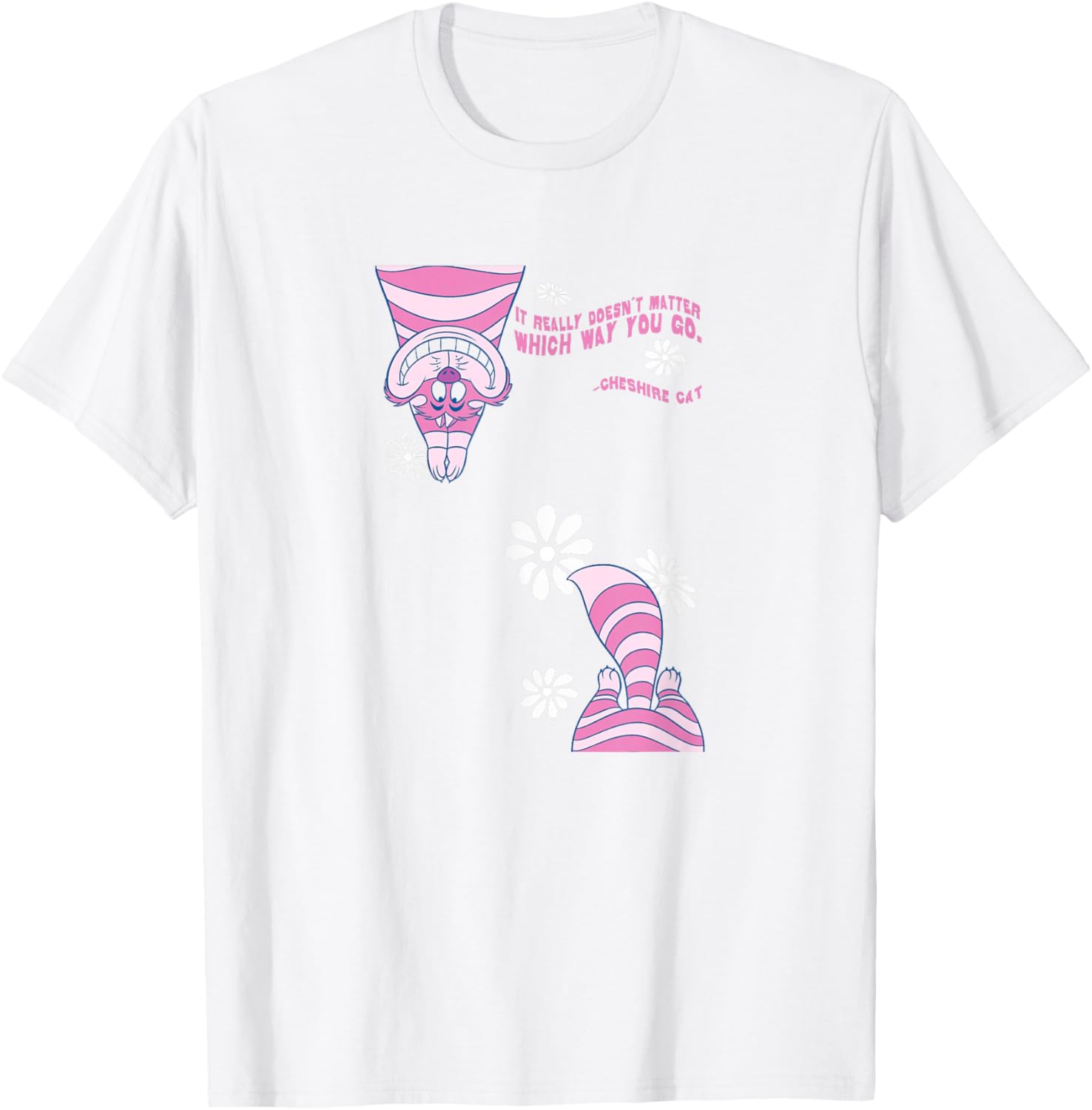 Disney Alice In Wonderland Cheshire Cat Doesn't Matter Where