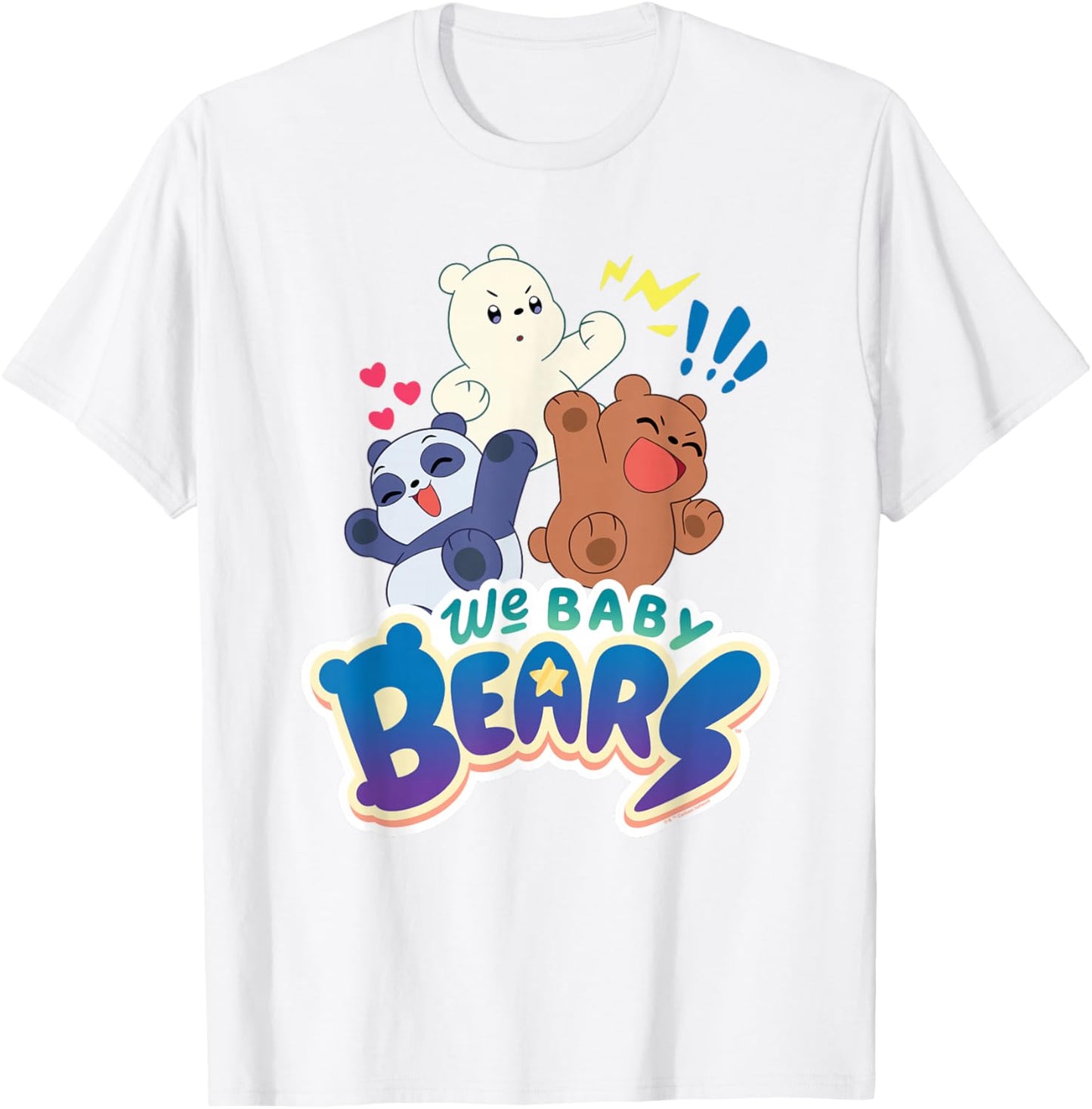Cartoon Network We Baby Bears Logo and Trio