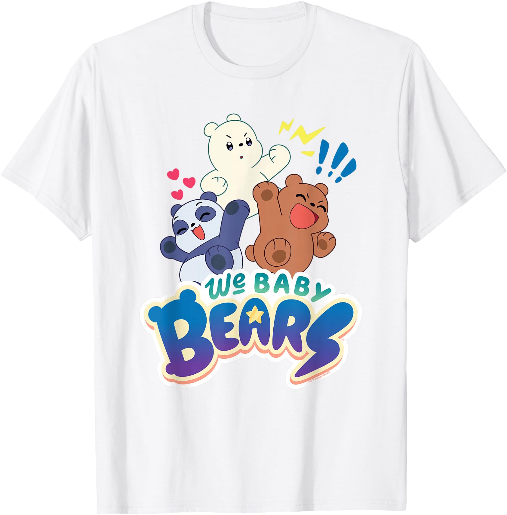 Cartoon Network We Baby Bears Logo and Trio