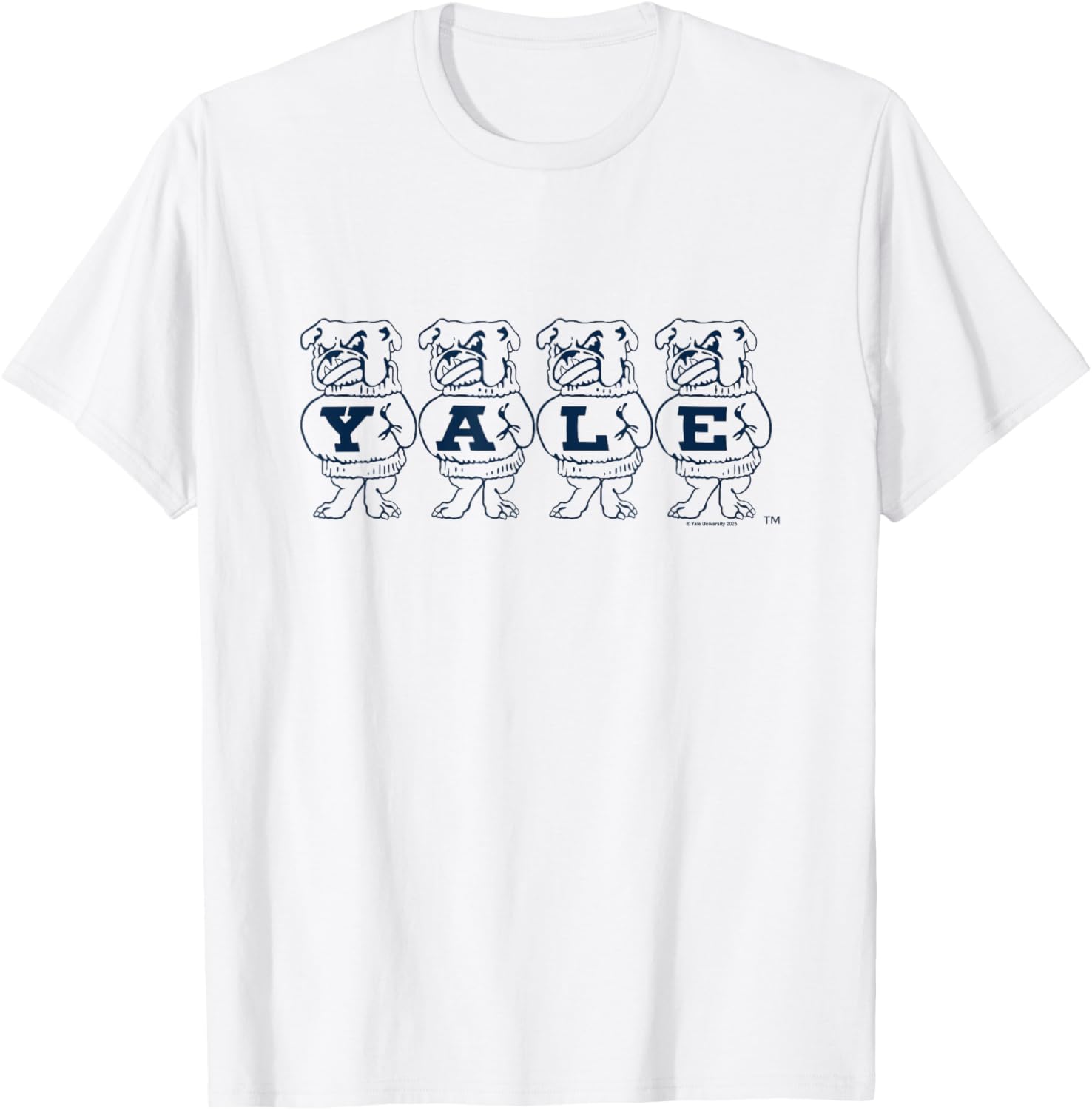 Yale University Cartoon Line Art Bulldogs Varsity Yale Logo