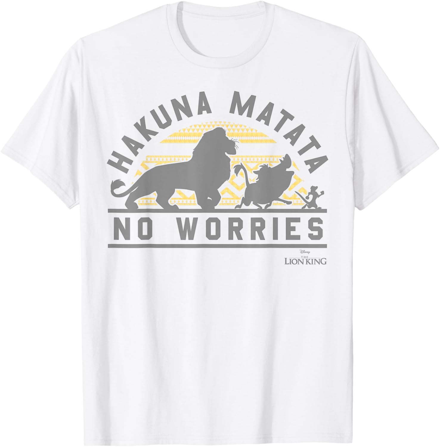 Disney Lion King Best Friends Hakuna Matata Silhouette
