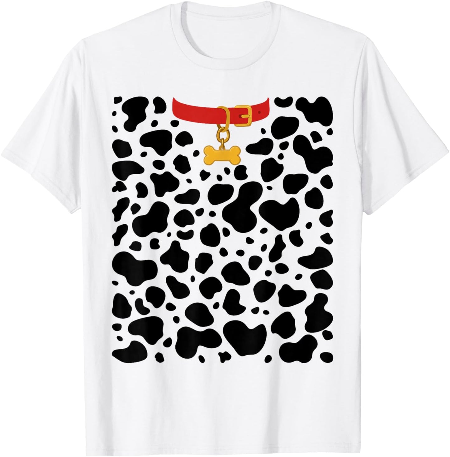 Dalmatian Dog Costume Shirt Adult Kids Dalmatian Costume