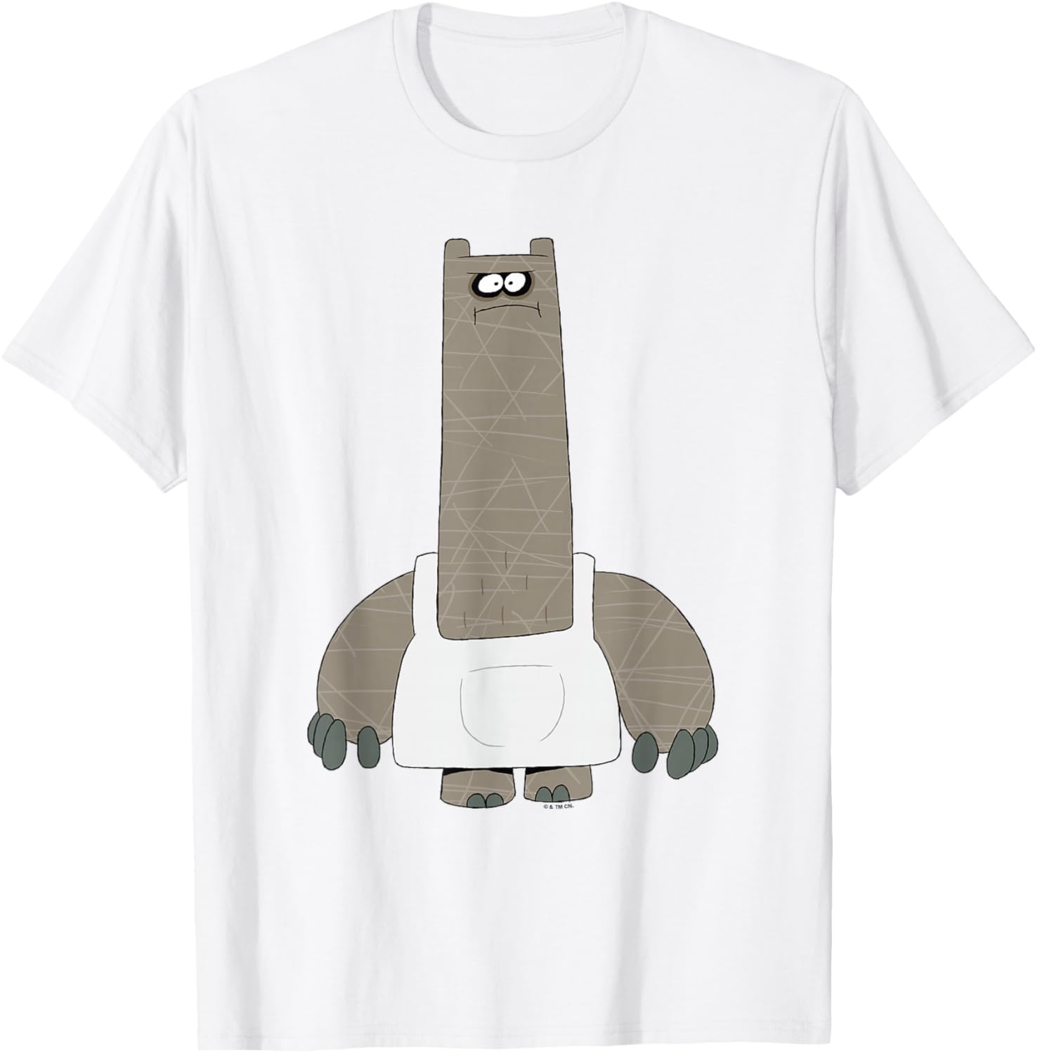 Chowder Shnitzel Angry Pose Full Body Shot