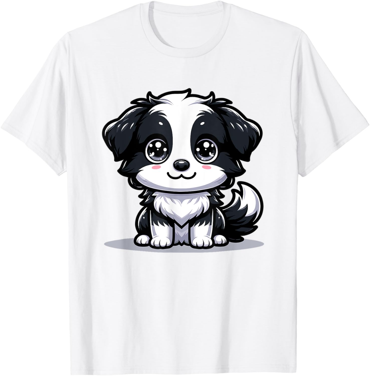 Adorable Cute Japanese Kawaii Chibi Border Collie
