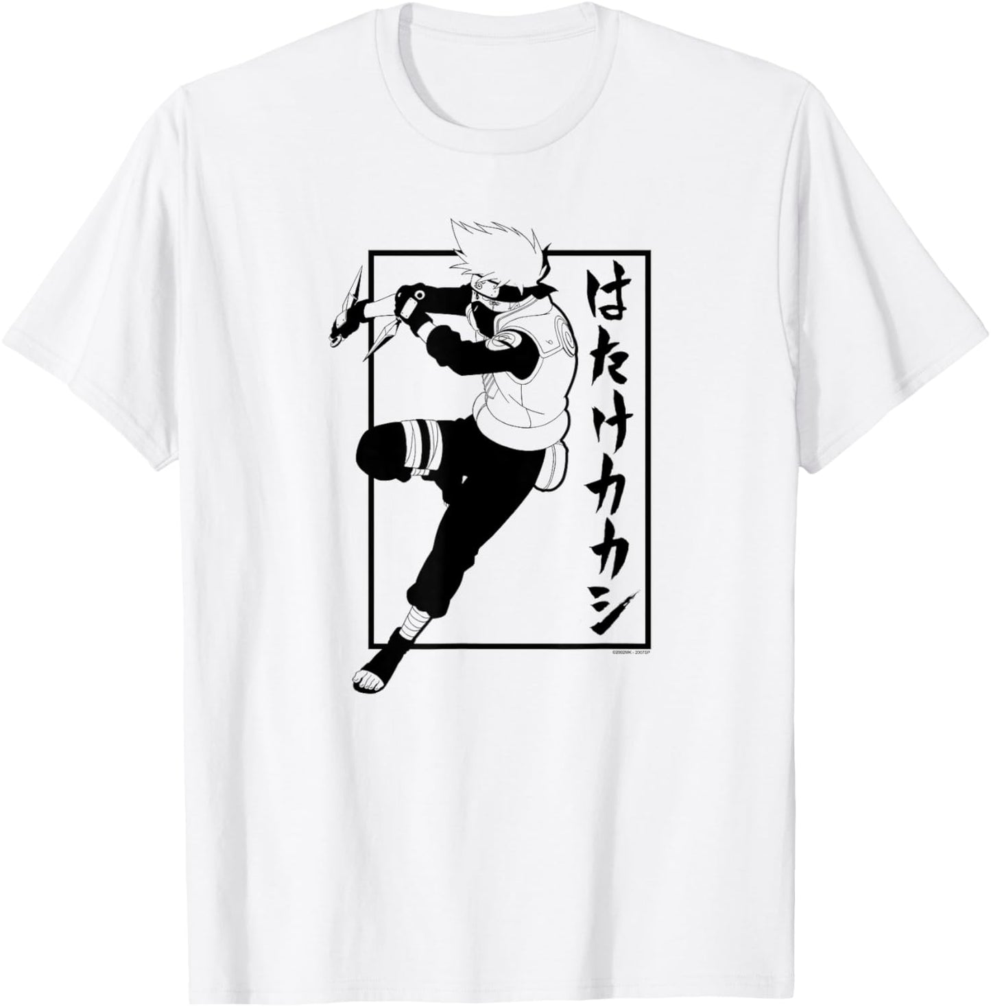 Naruto Shippuden Kakashi with Vertical Kanji Anime