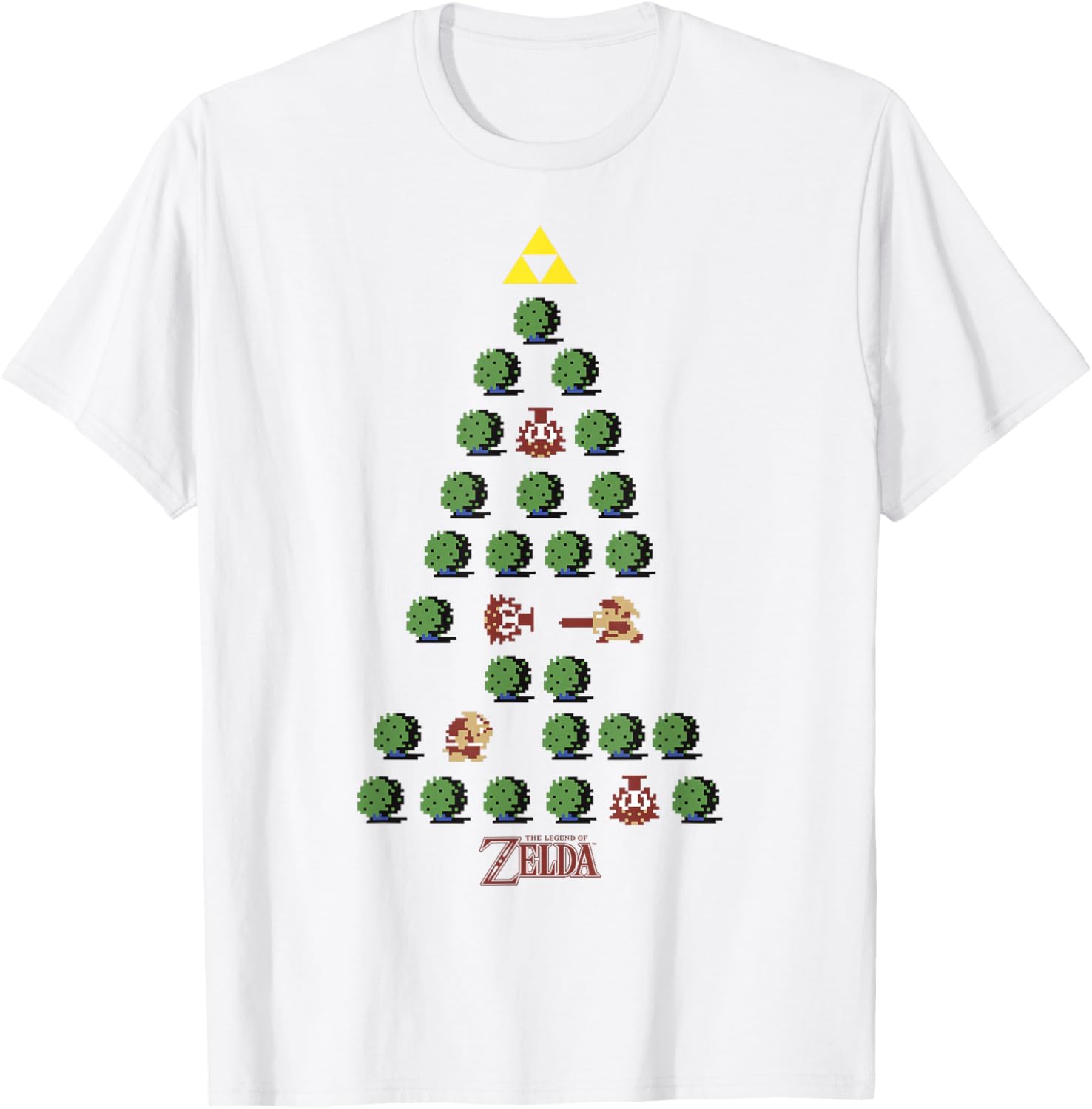 The Legend of Zelda 8-Bit Christmas Tree