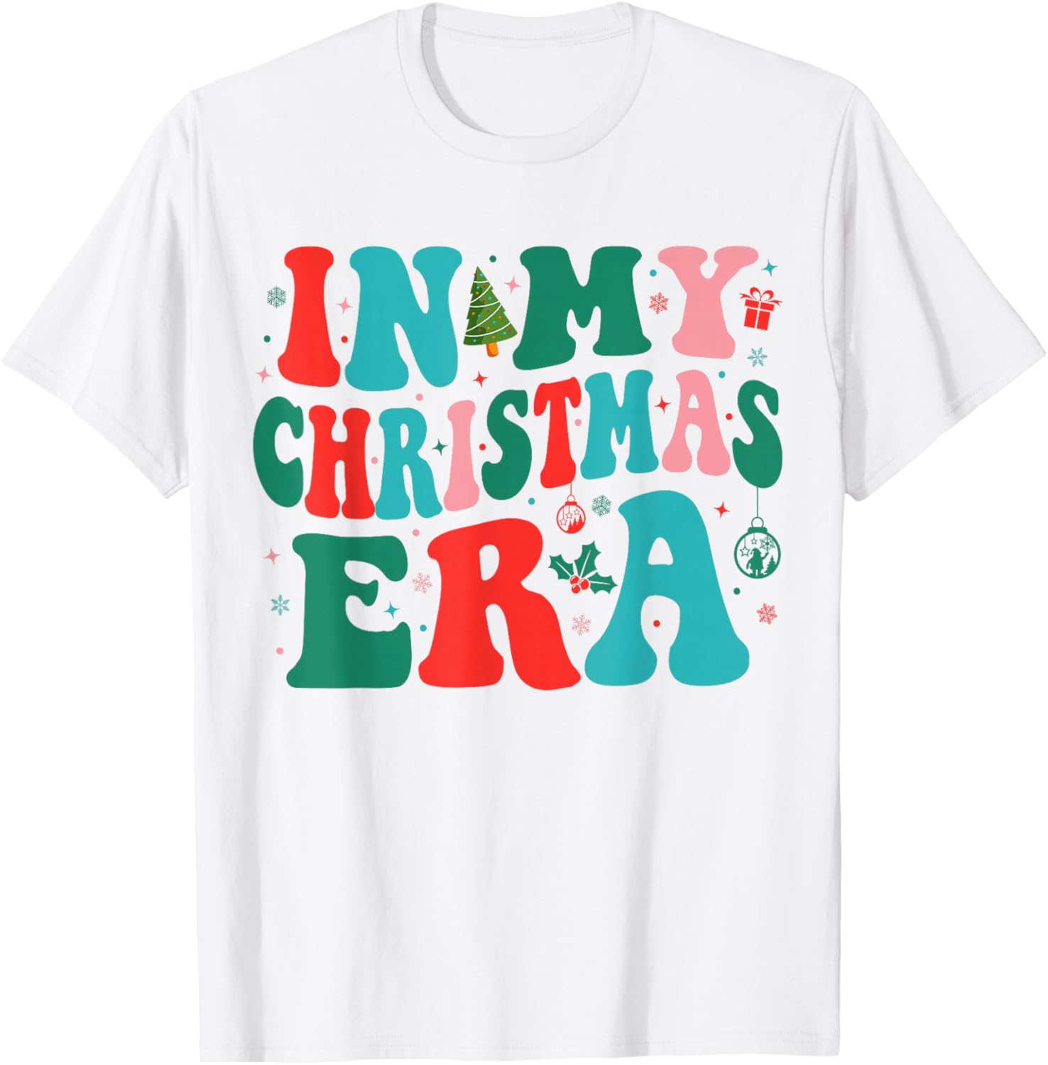 In My Christmas Era Cute Groovy Christmas Holiday Xmas