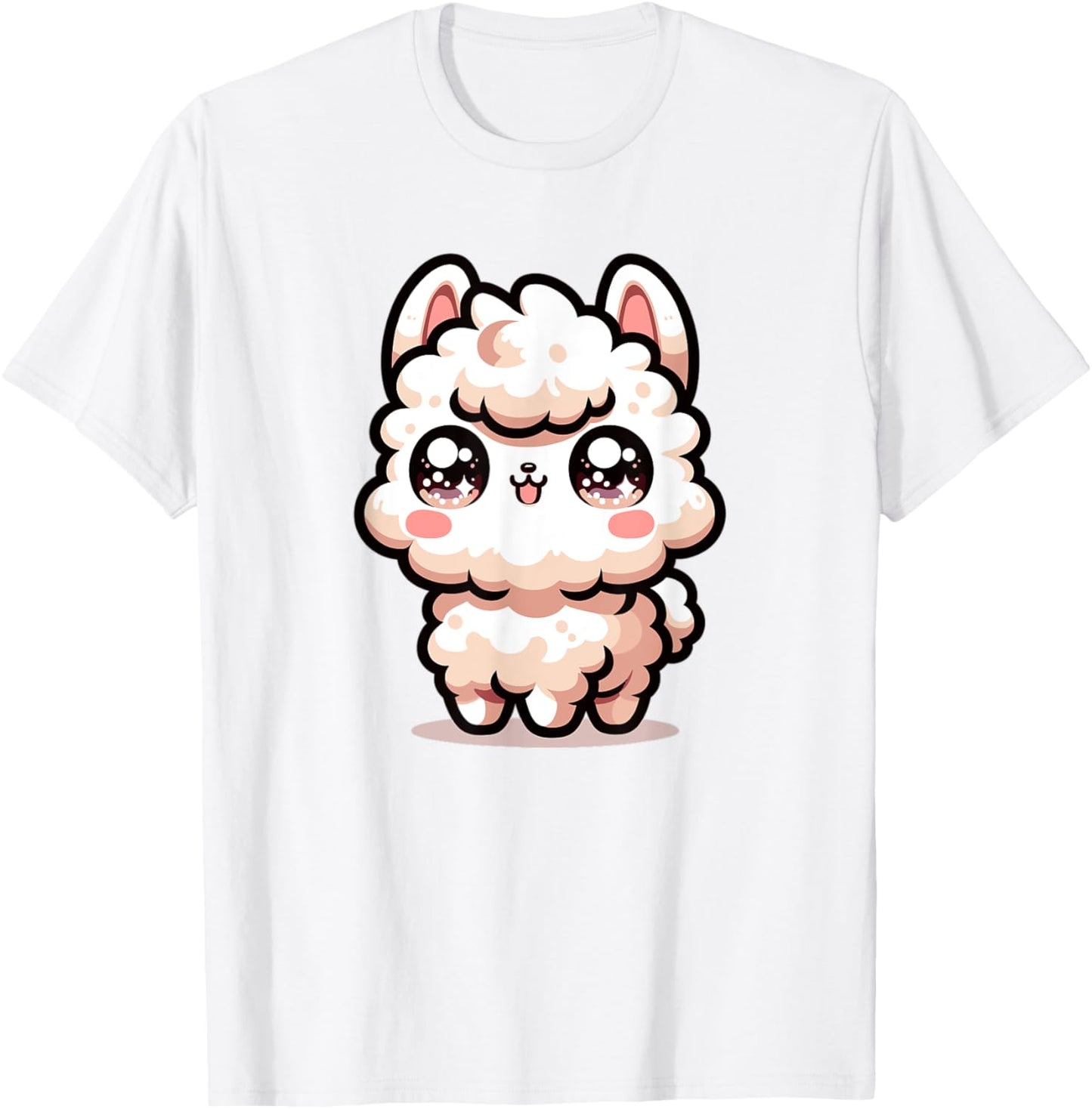 Adorable Cute Japanese Kawaii Chibi Llama