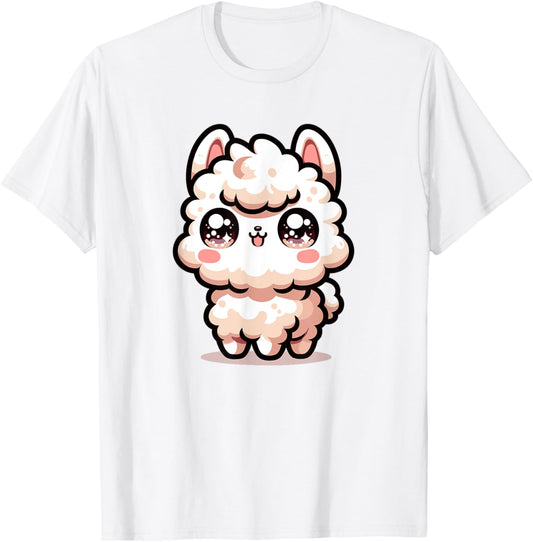 Adorable Cute Japanese Kawaii Chibi Llama