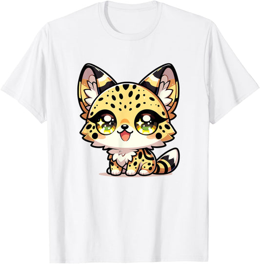 Adorable Cute Japanese Kawaii Chibi Serval