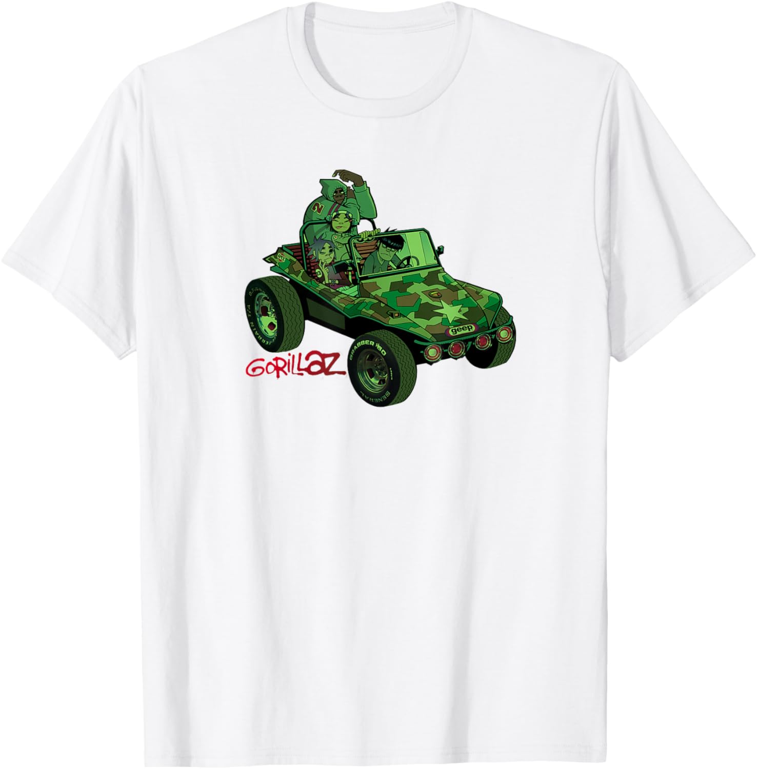 Gorillaz Geep Logo Reverse