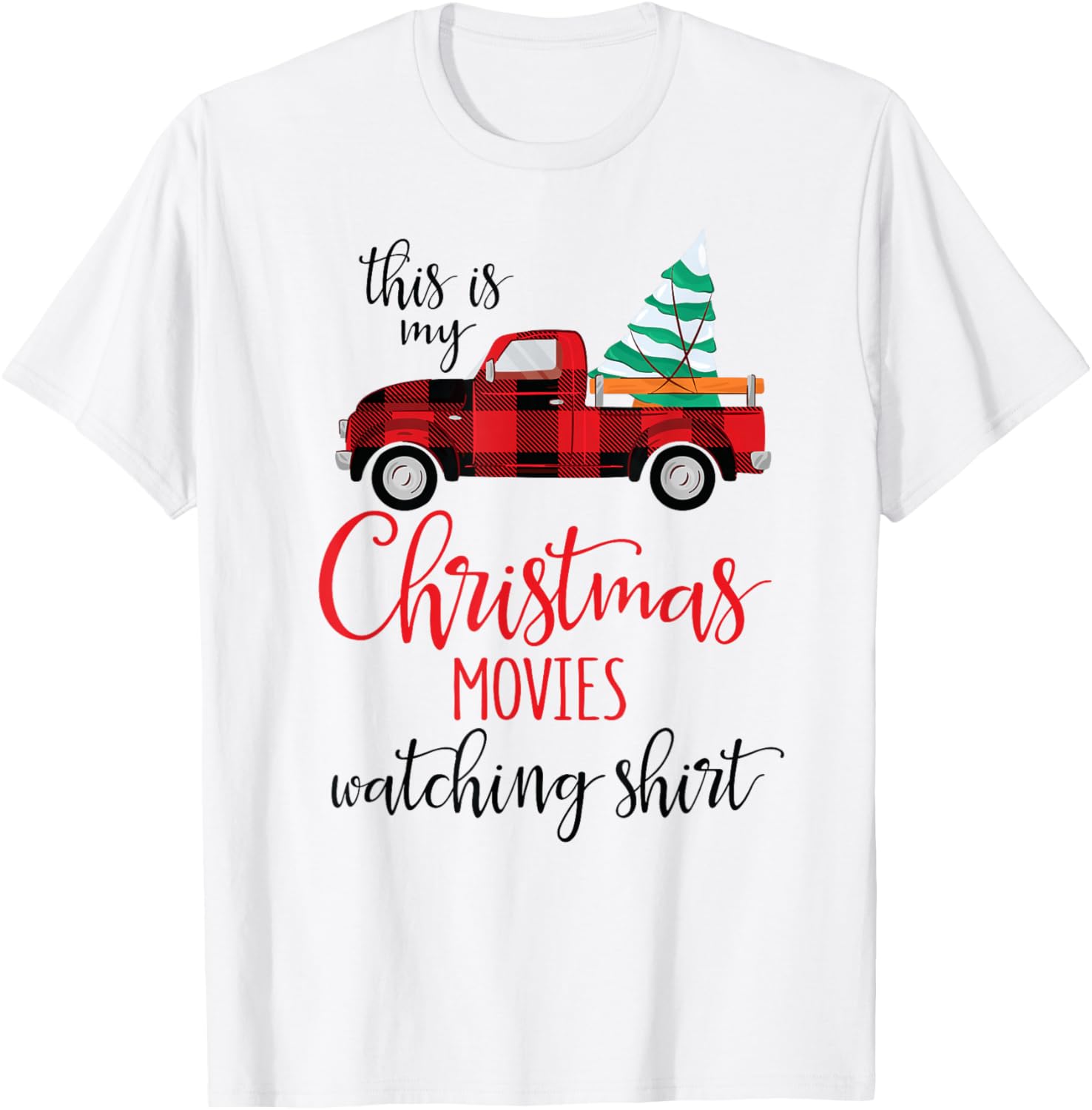 This Is My Christmas Movies Watching Shirt Xmas Movie