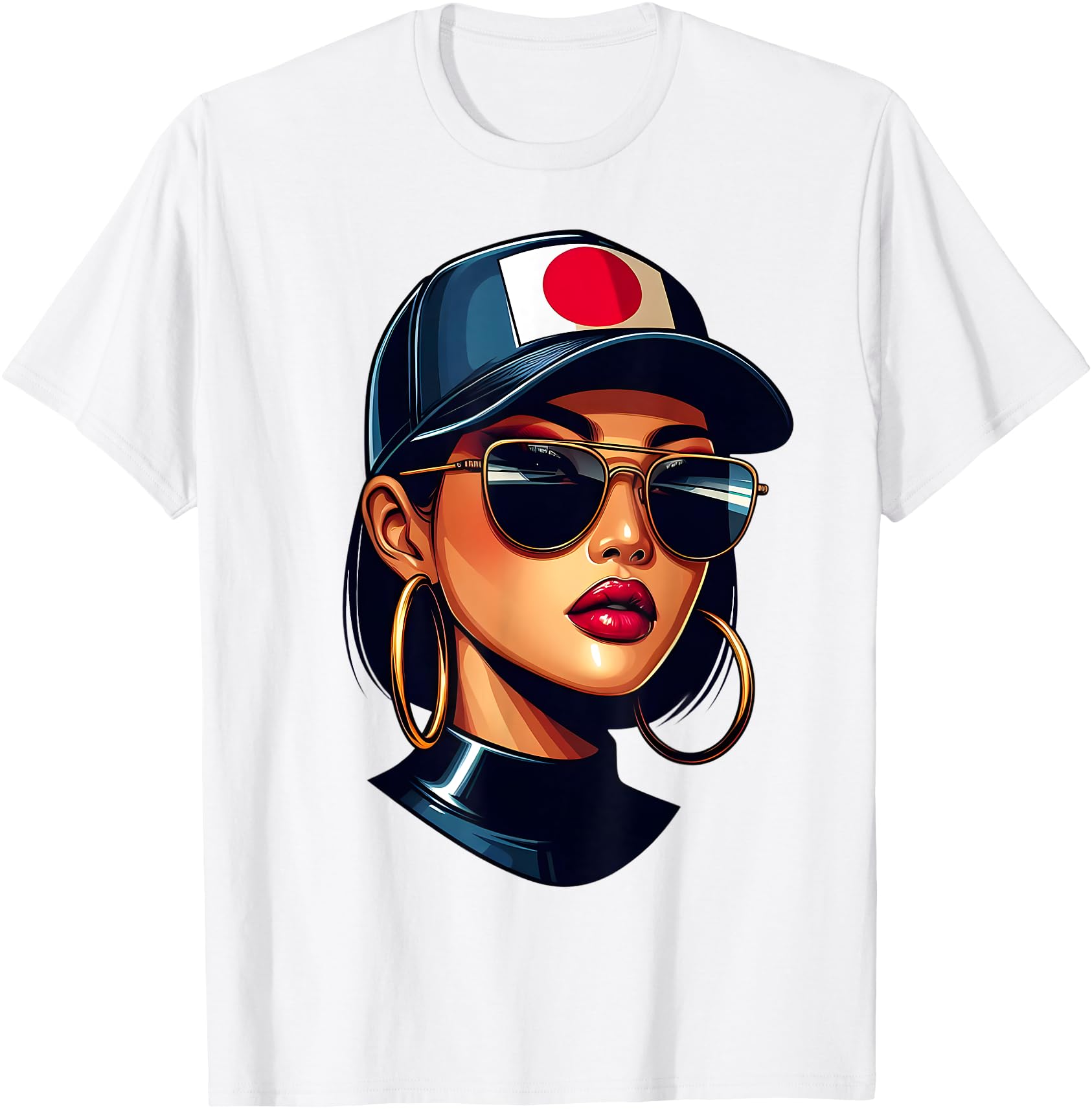 Japanese Girl Japan Flag Proud Japanese Heritage Women