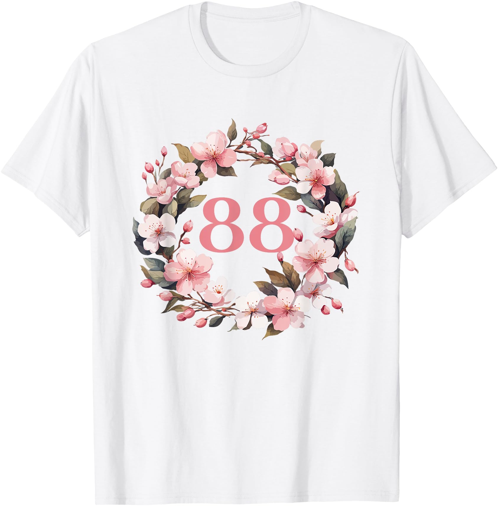 Japanese 88 Years Sakura Cherry Blossom 88th Birthday