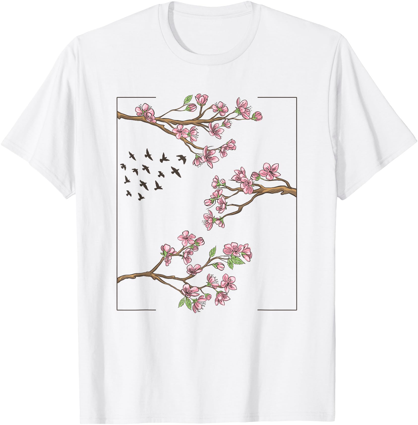 Japanese Style Cherry Blossom Tree Japan Sakura Men Women