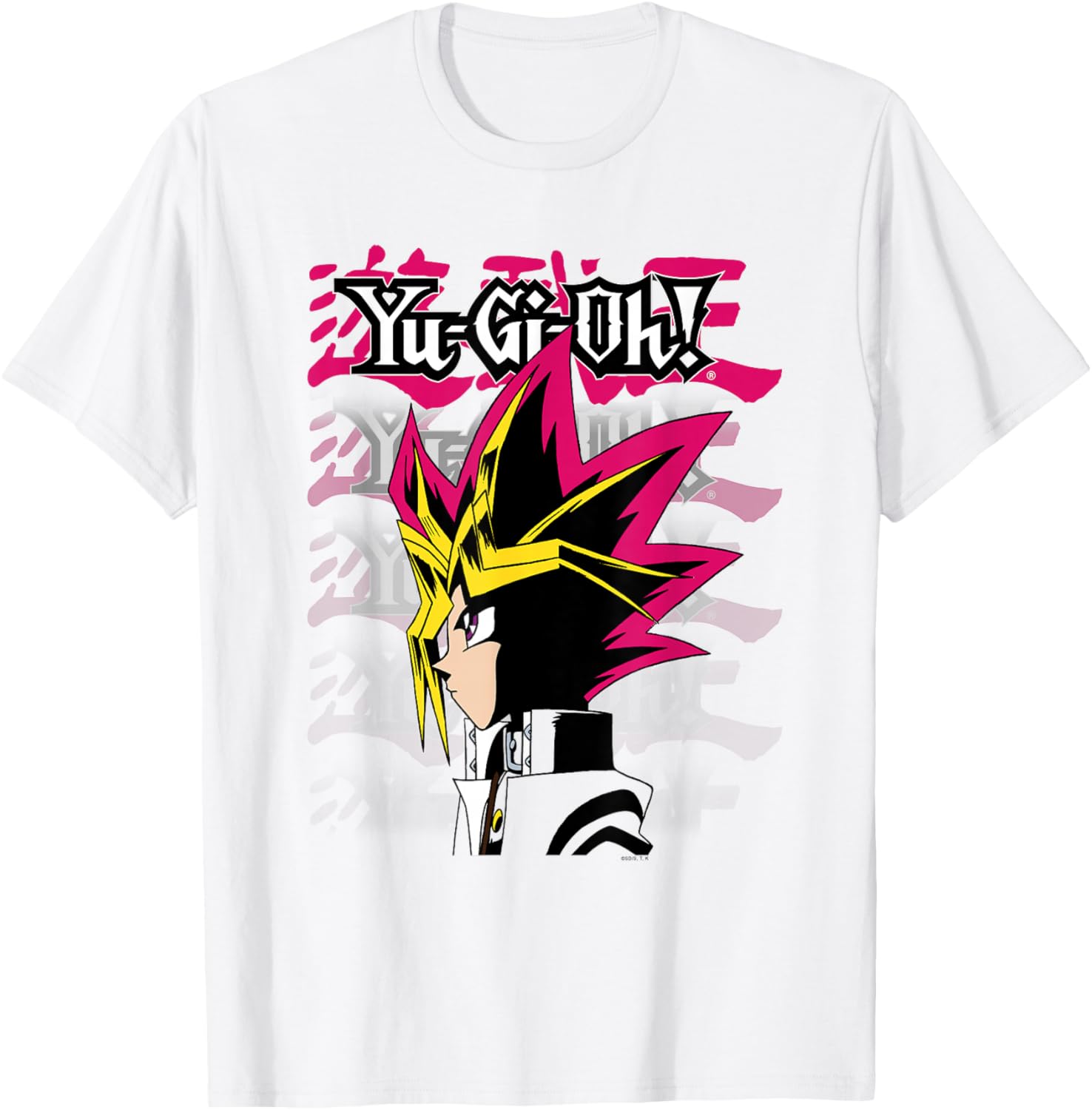 Yu-Gi-Oh! Duel Monsters Yugi Colorful Repeating Logo Anime