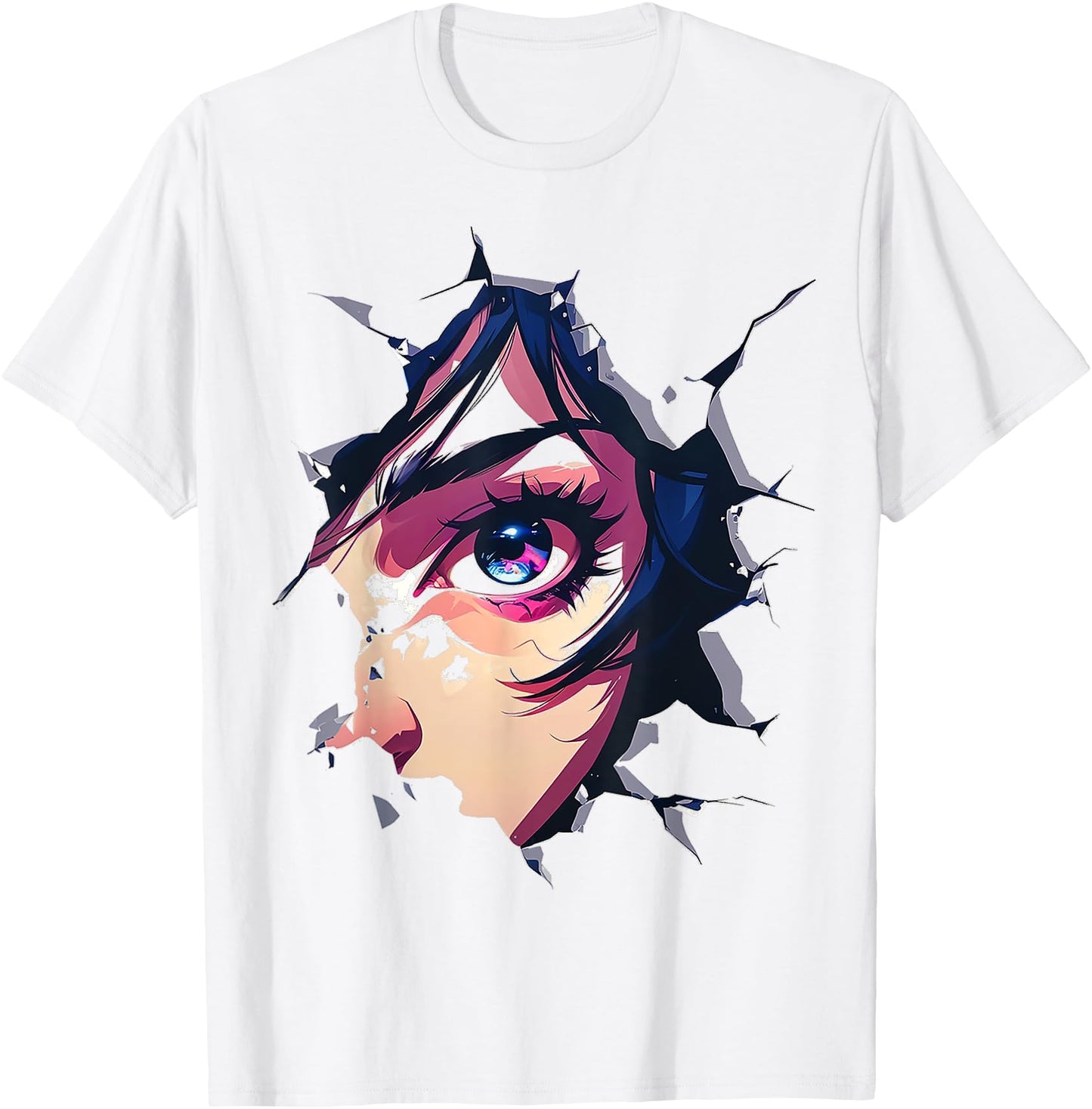 Anime Abstract Art Eyes Human Portrait Graphic Anime