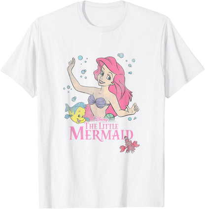 Disney The Little Mermaid Ariel Flounder Sebastian Vintage