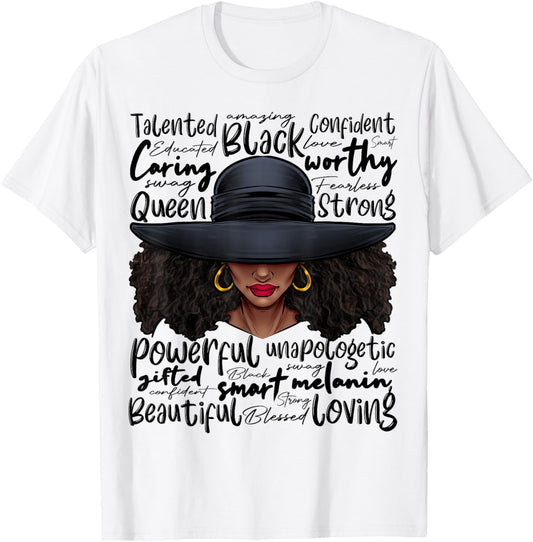 African Black History African American Ladies Juneteenth T-Shirt