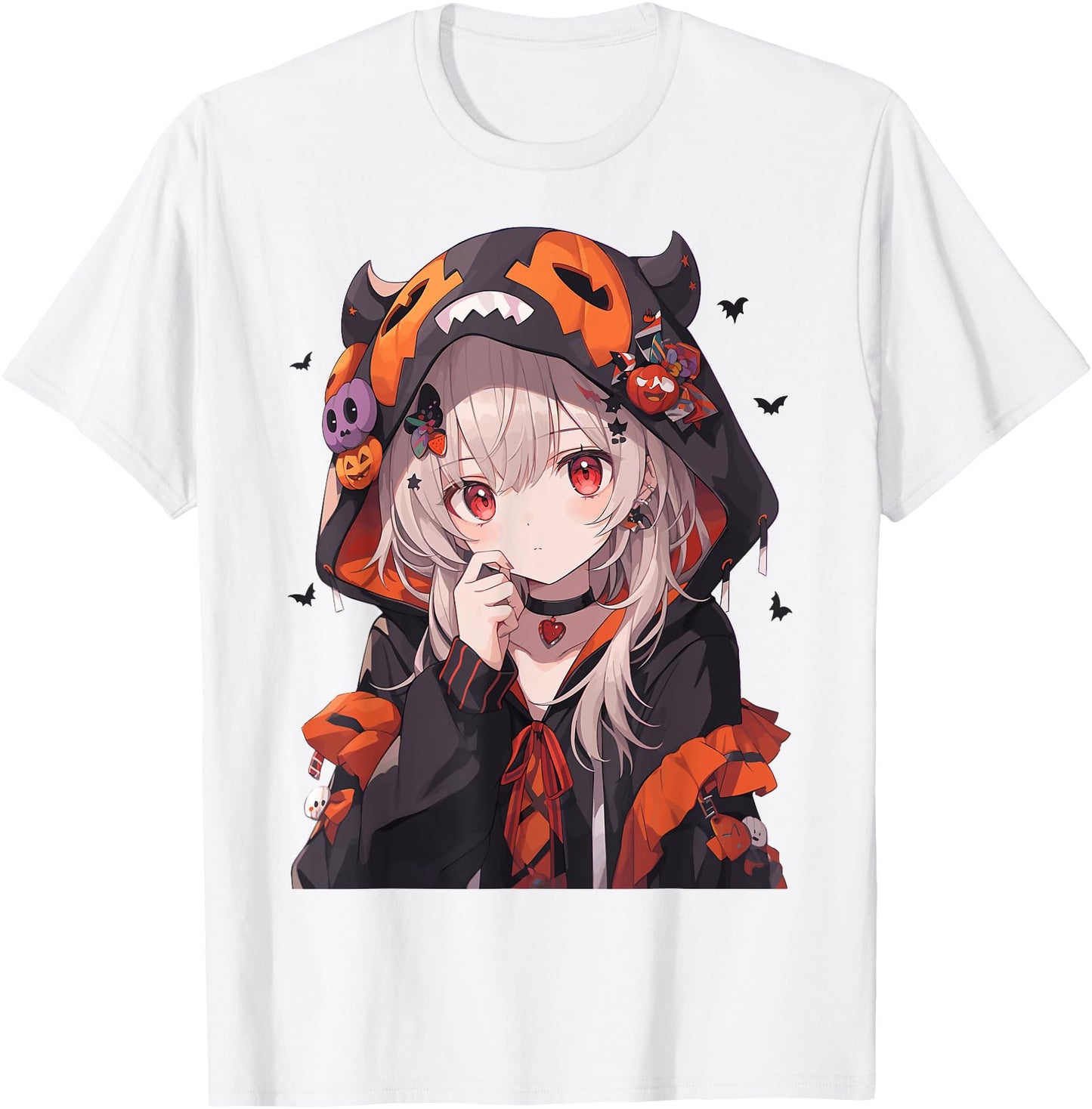 Halloween Anime Girl Pumpkin Demon Costume Japanese Otaku