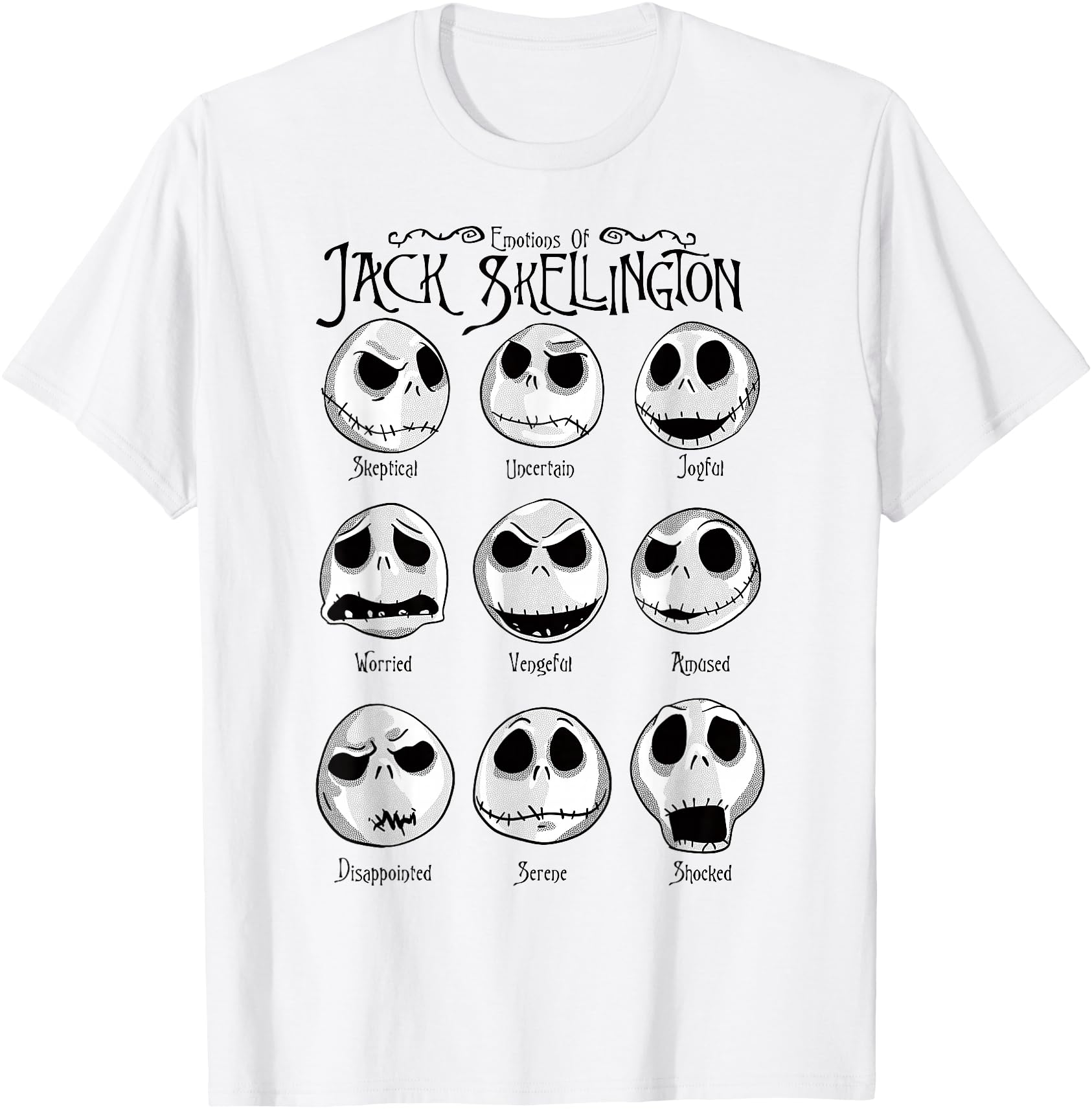 Disney The Nightmare Before Christmas Emotional Jack