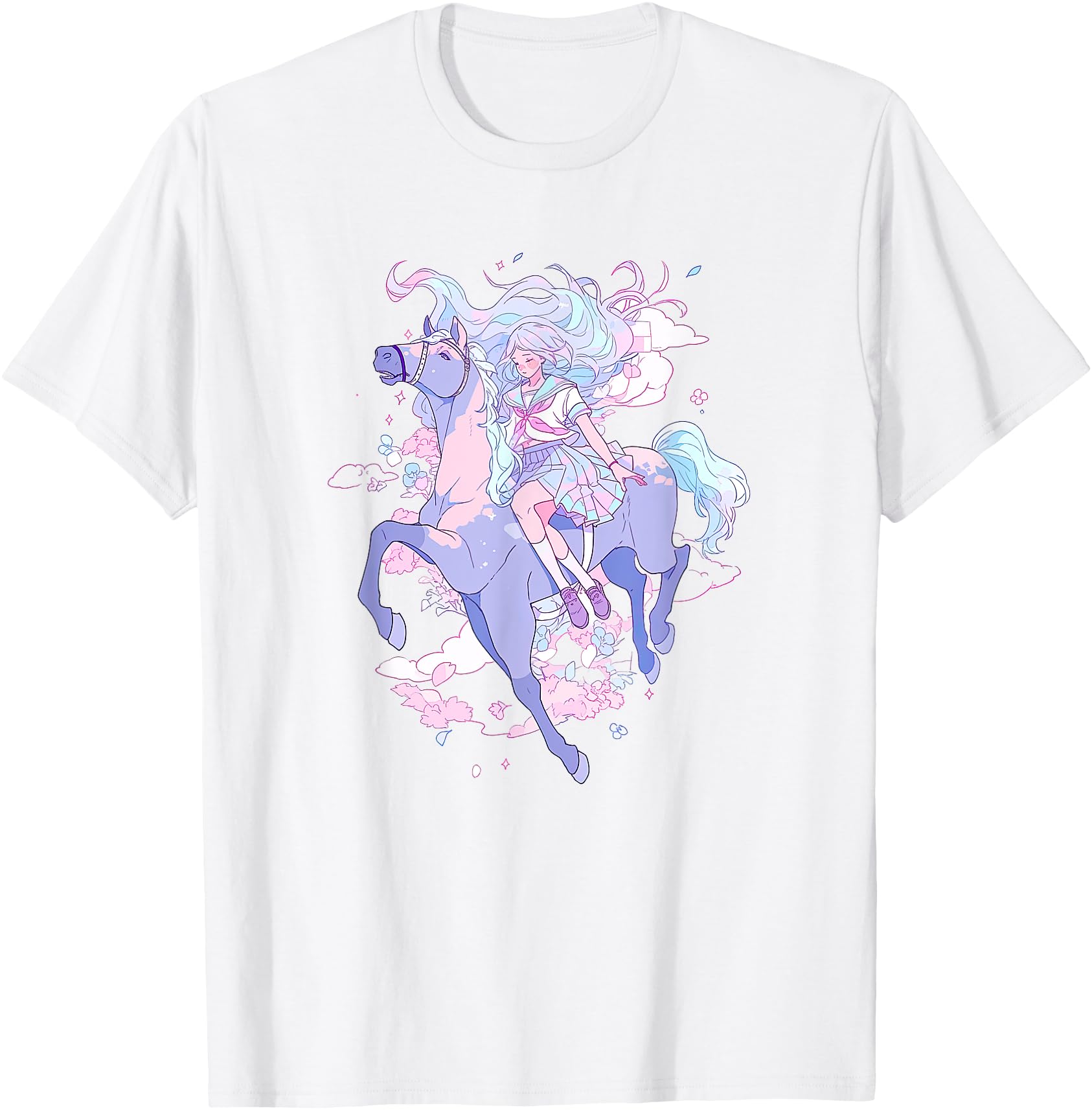 Horse Girl funny Pastel japan Anime Aesthetic japanese