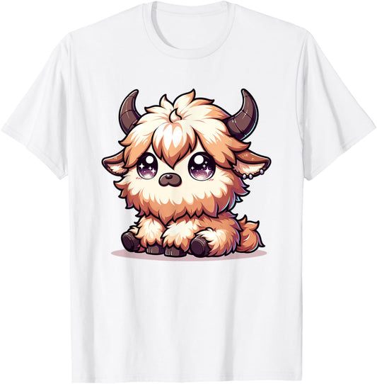 Adorable Cute Japanese Kawaii Chibi Yak