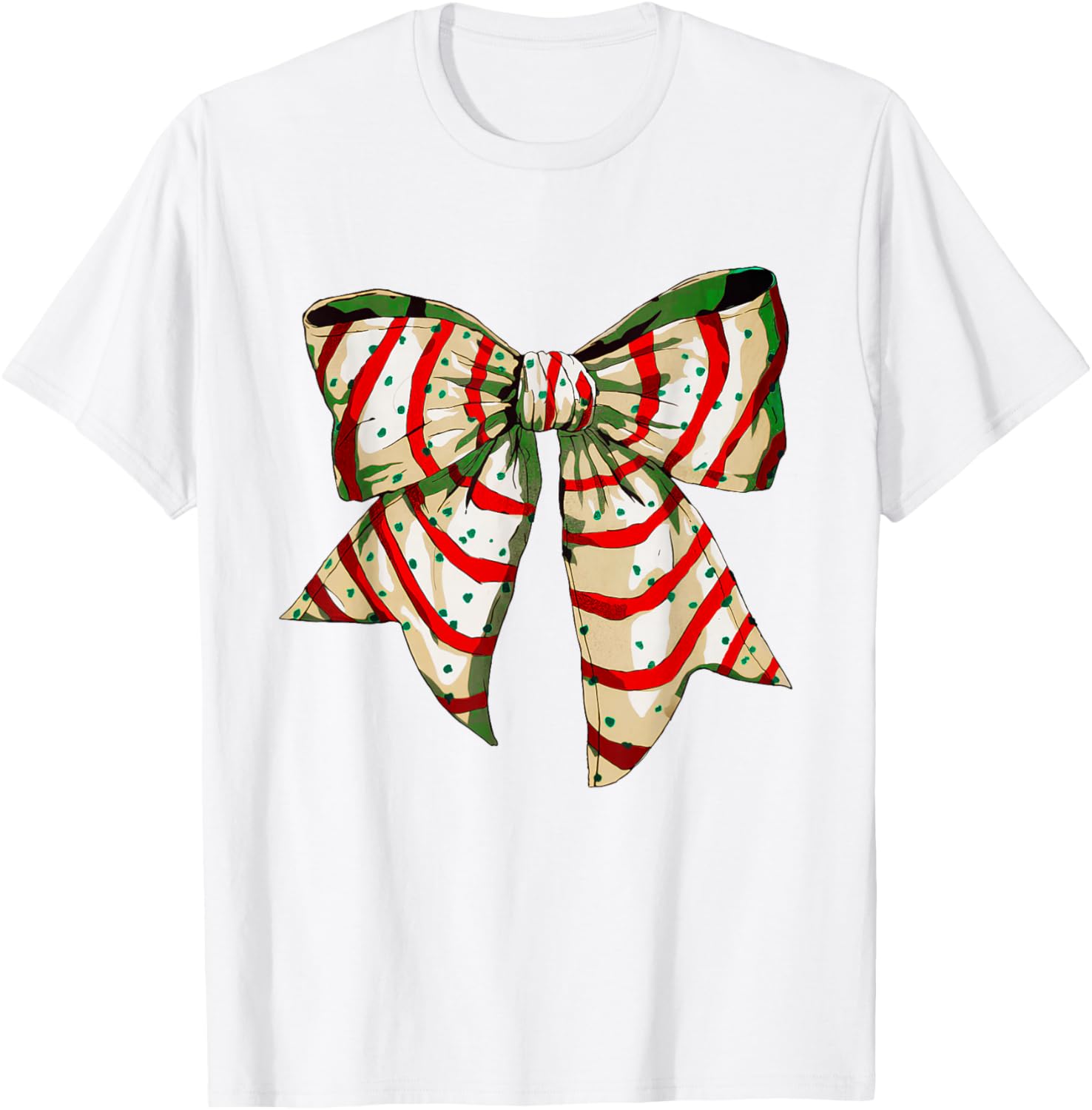 Funny Christmas Outfit for Men Women Kids Christmas Coquette Bow Tree Cakes Xmas Pajamas Women Girl