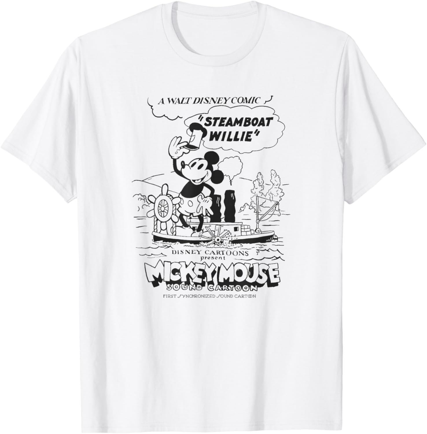Disney Mickey And Friends Steamboat Willie Sound Cartoon