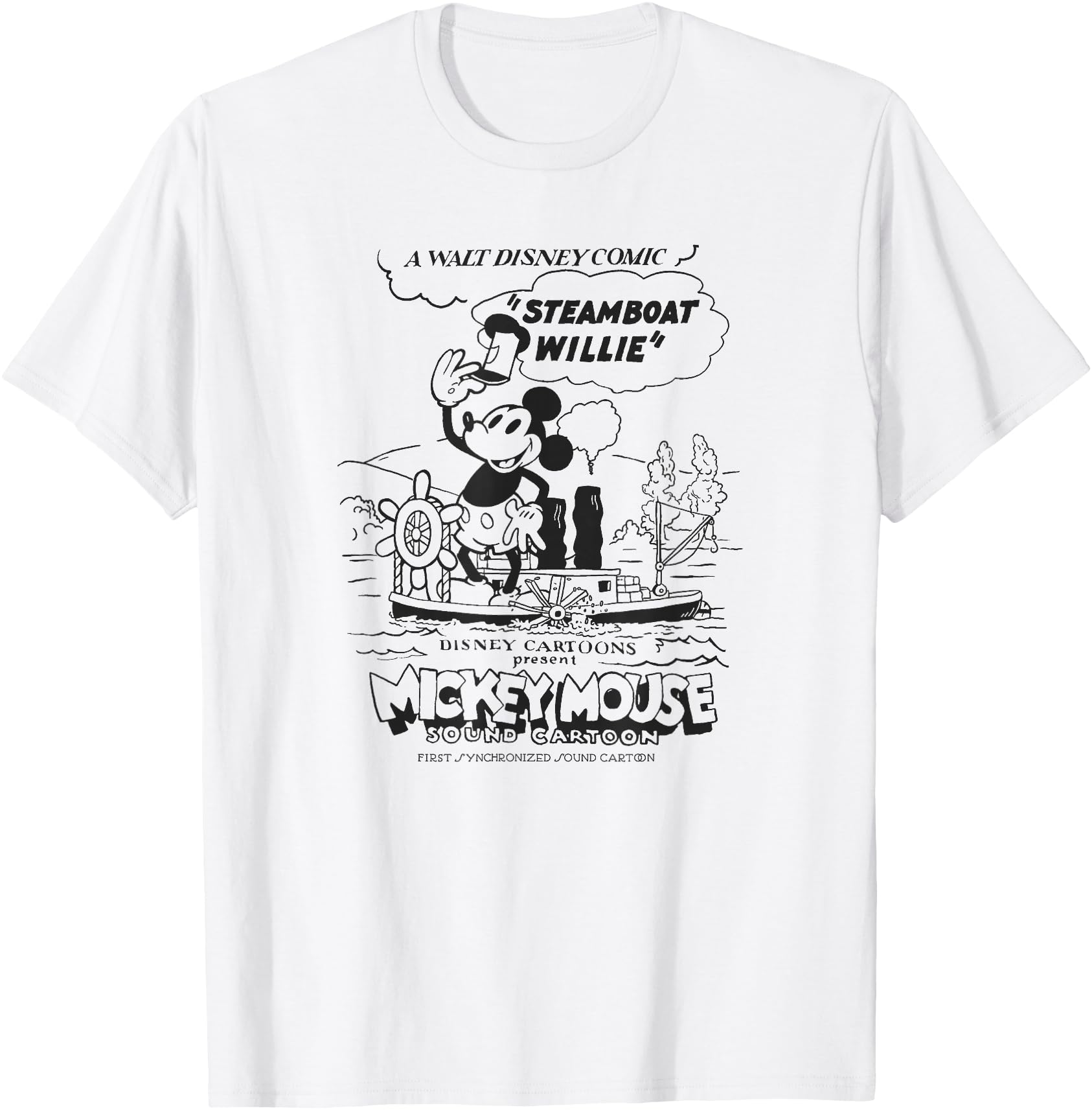 Disney Mickey And Friends Steamboat Willie Sound Cartoon