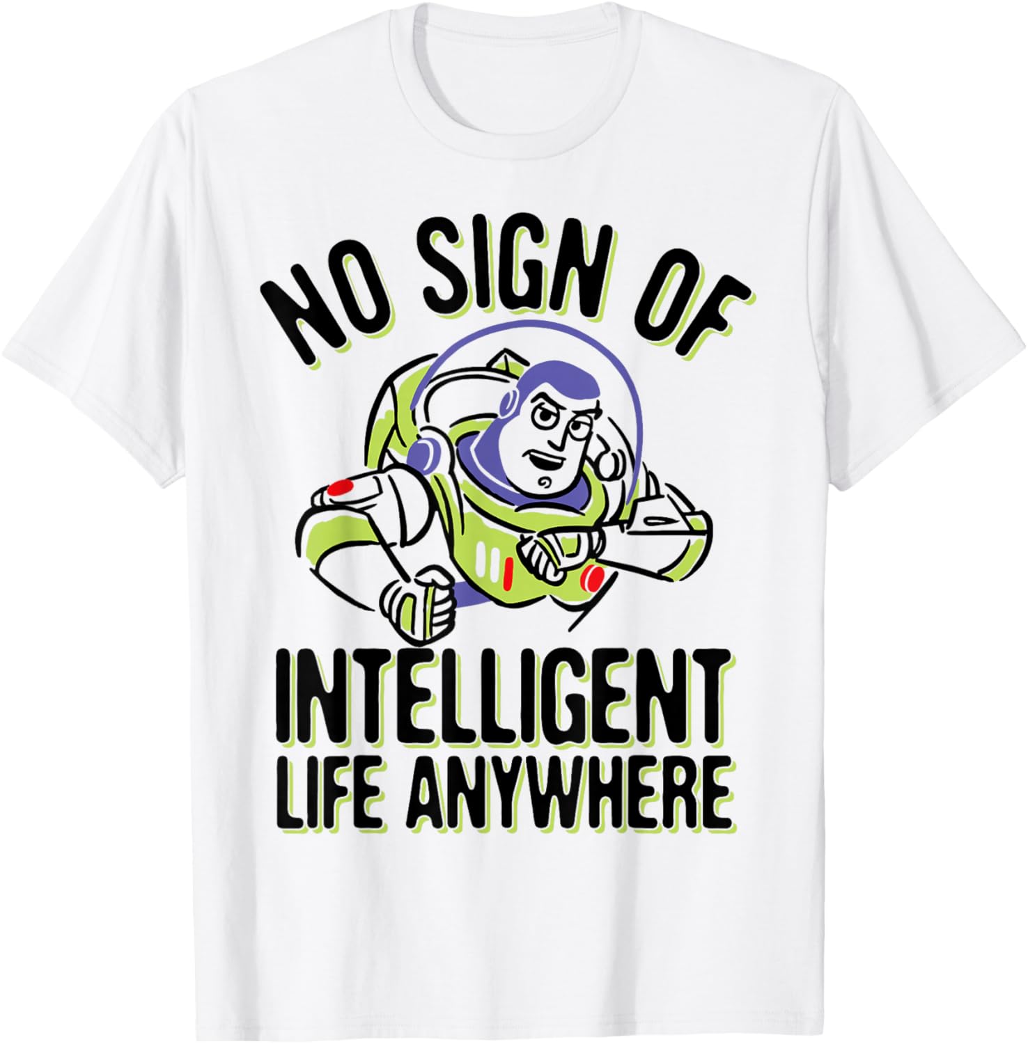 Disney Pixar Toy Story Buzz Lightyear No Intelligent Life