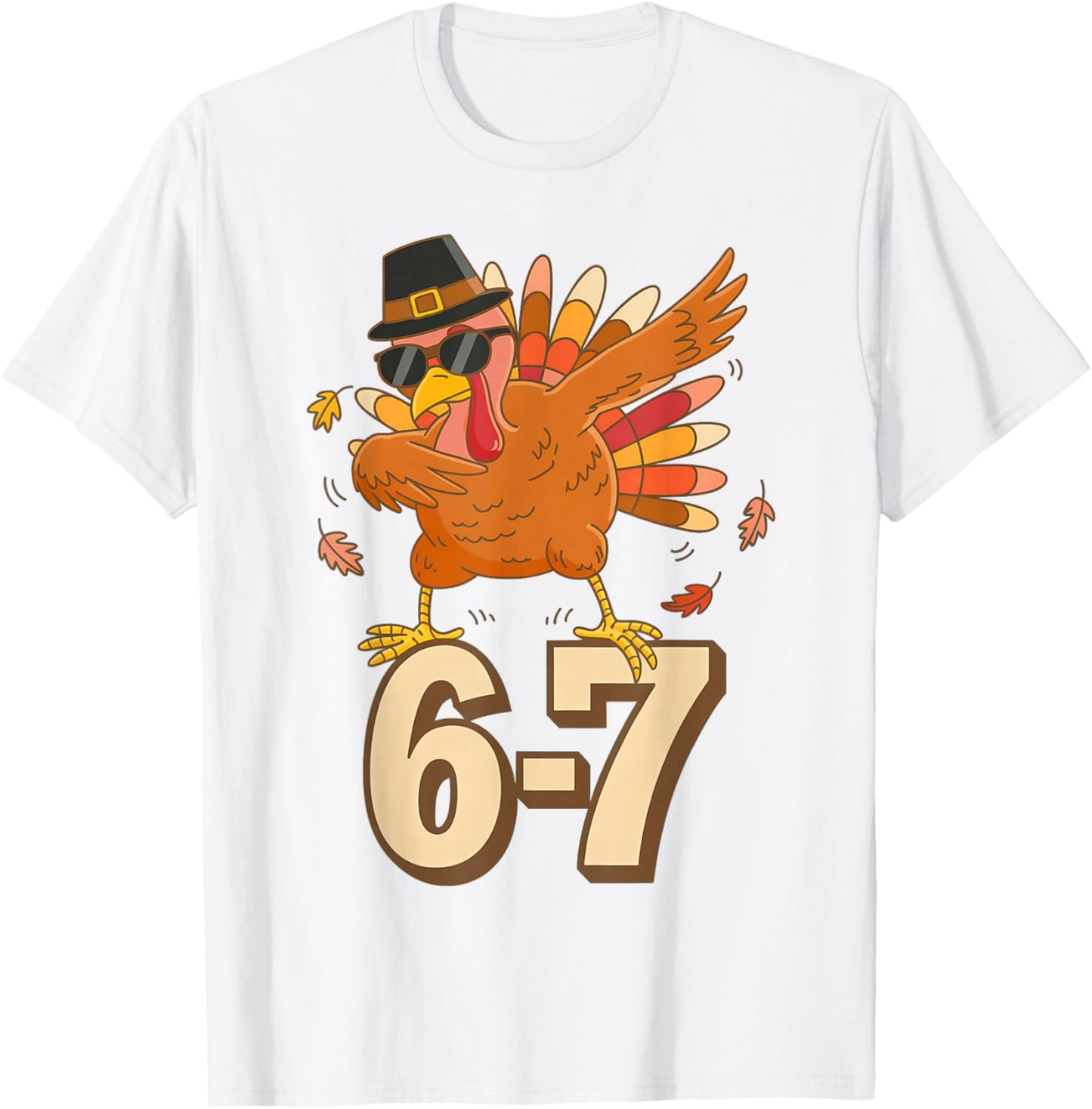 67 Thanksgiving Turkey Dabbing Six Seven Meme