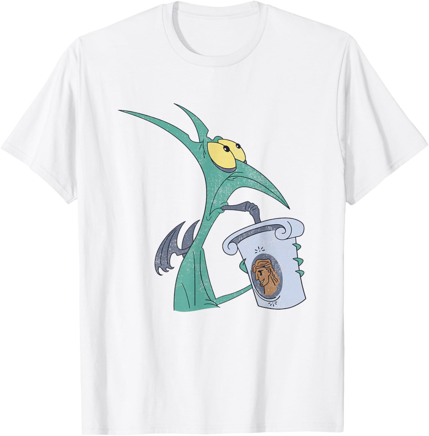 Disney Hercules I Am Panic Distressed Big Chest Portrait
