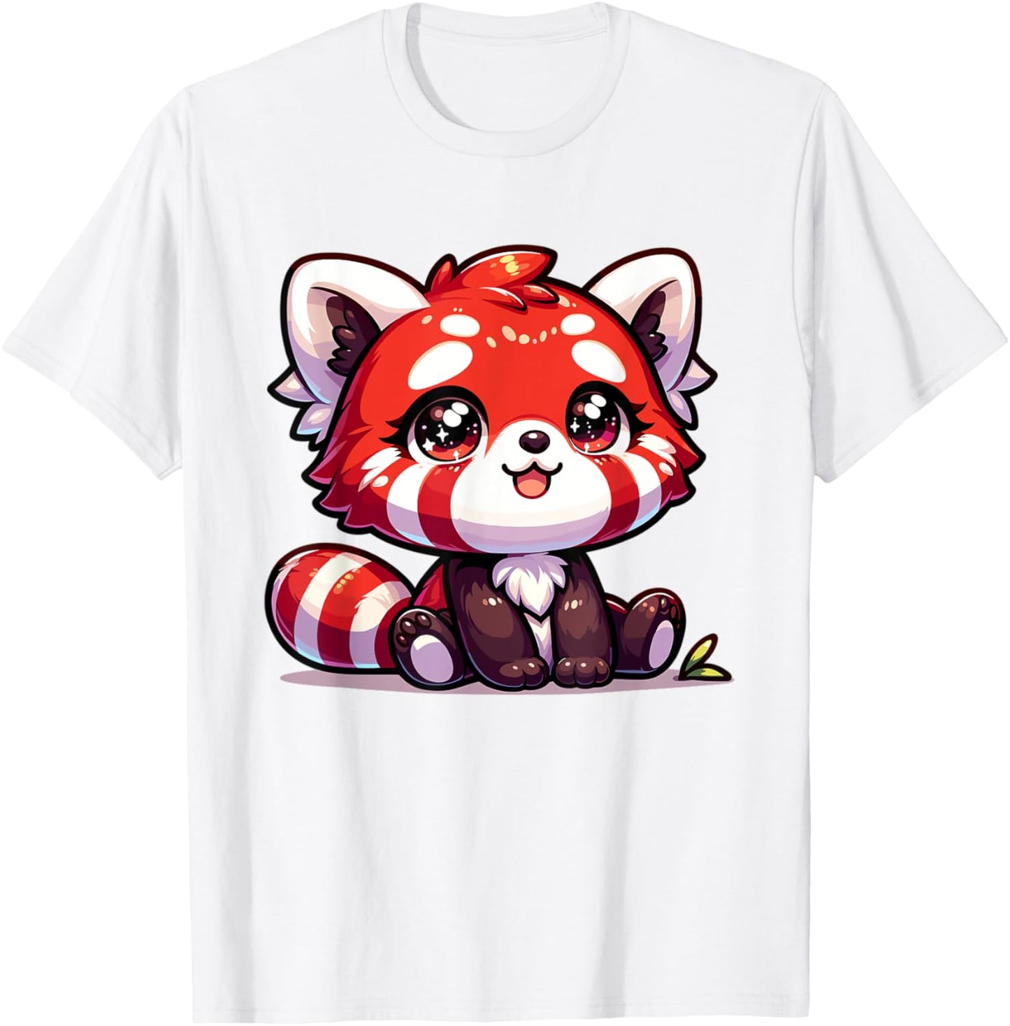Adorable Cute Japanese Kawaii Chibi Red Panda