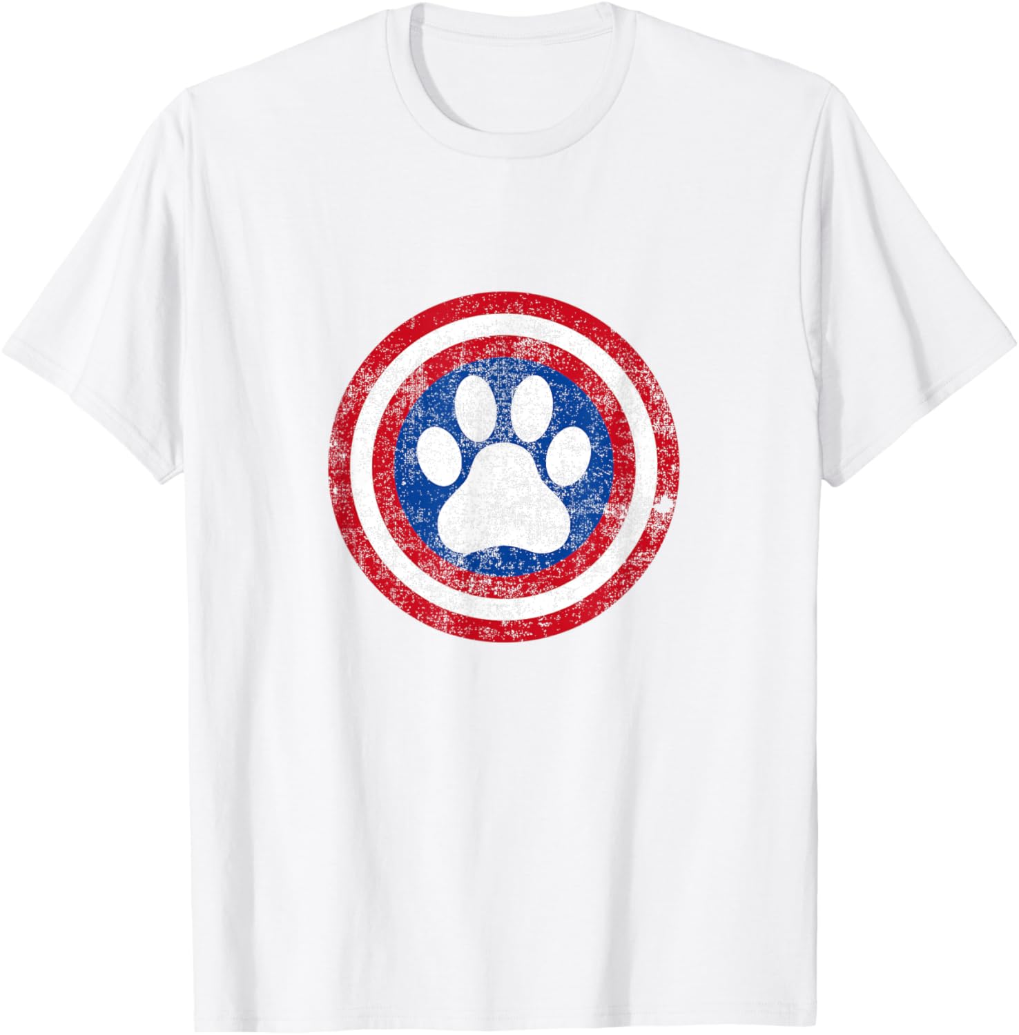 Captain Dog Super Hero Funny Pet Lover Men Women Kids T-Shirt