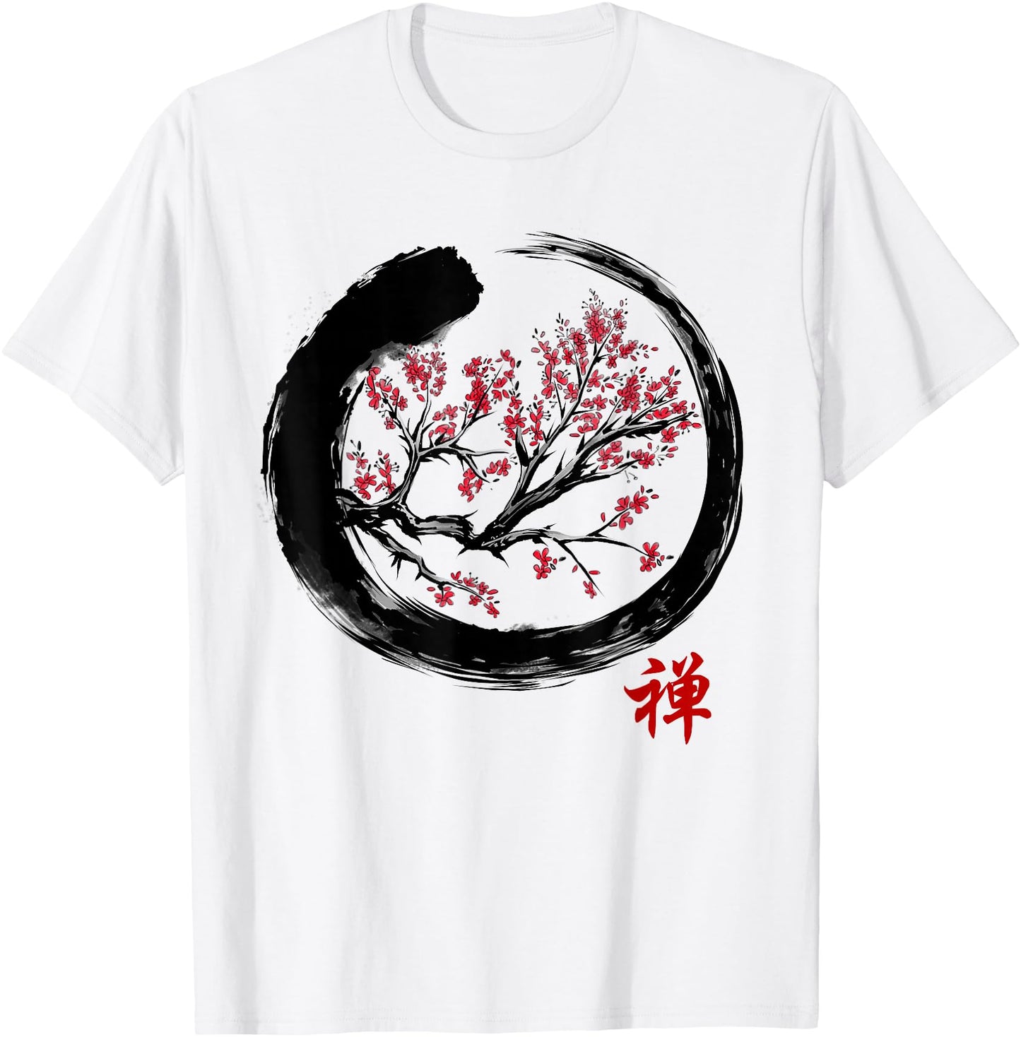 Japanese Calligraphy - Zen Buddhist Enso Circle Meditation
