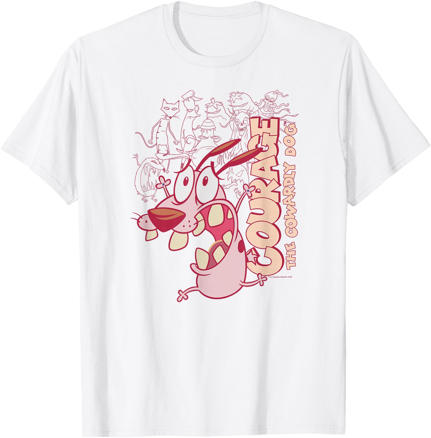 Courage the Cowardly Dog Running Scared