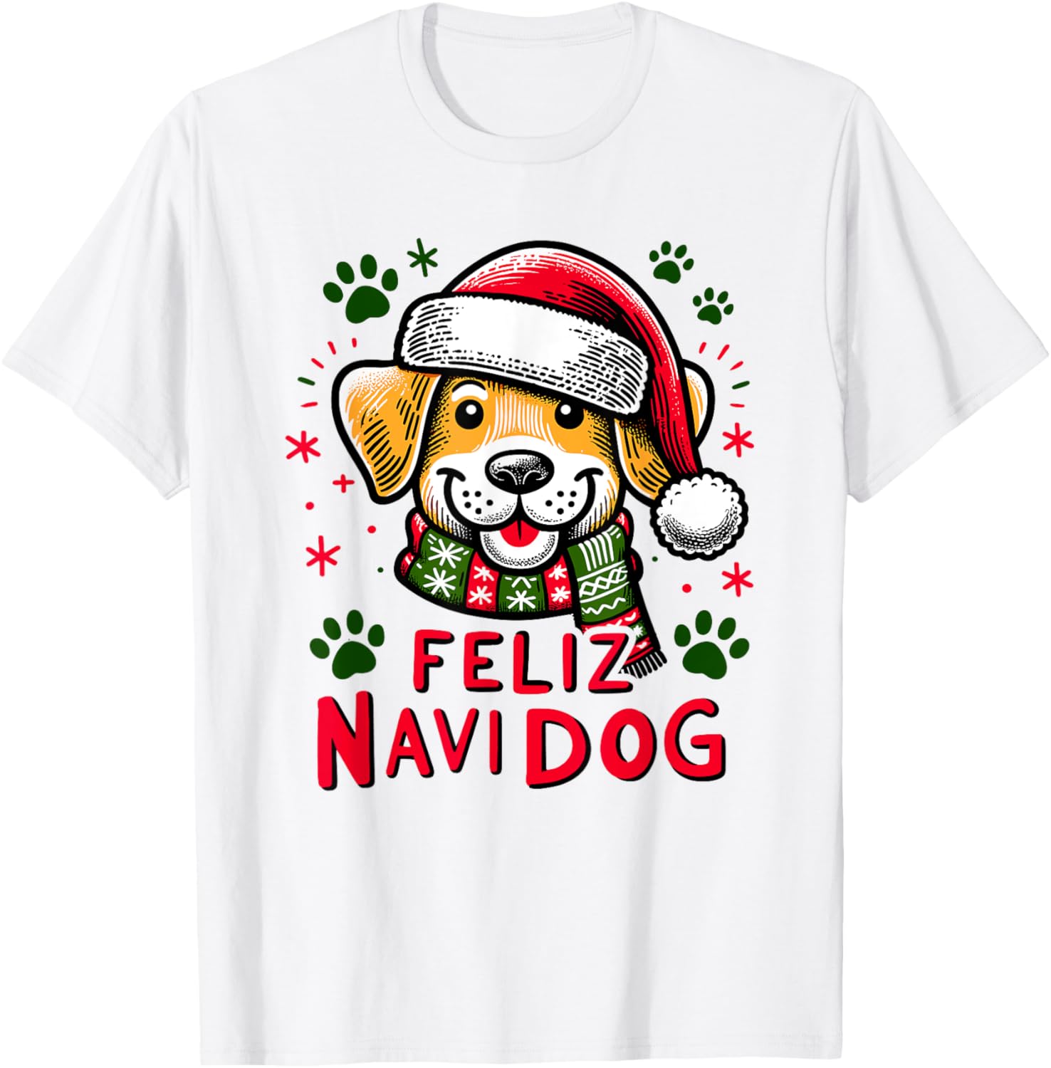Feliz Navidog Funny Christmas Pun Dog Lover