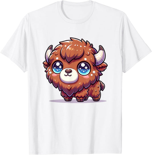 Adorable Cute Japanese Kawaii Chibi Bison
