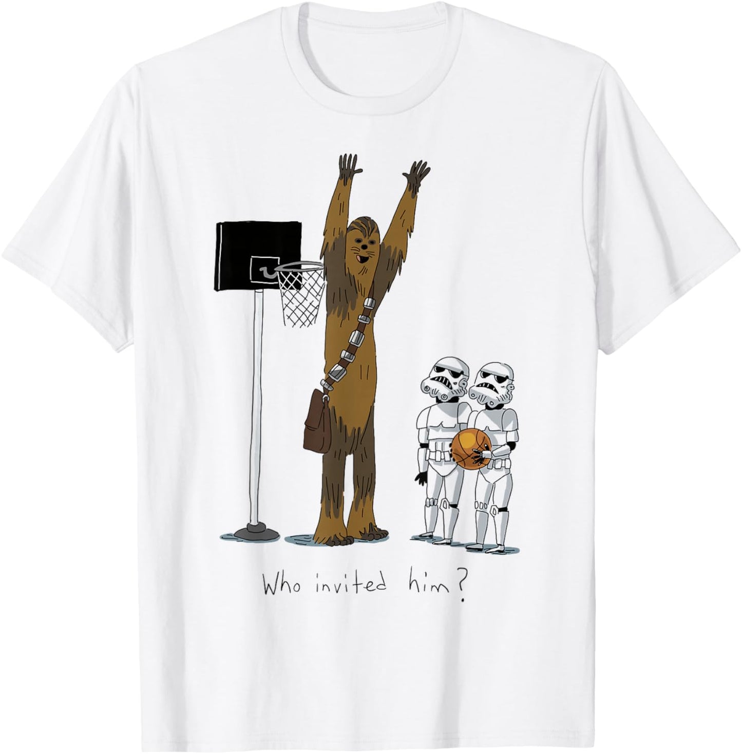 Star Wars Chewbacca Basketball Who Invited Him Disney+