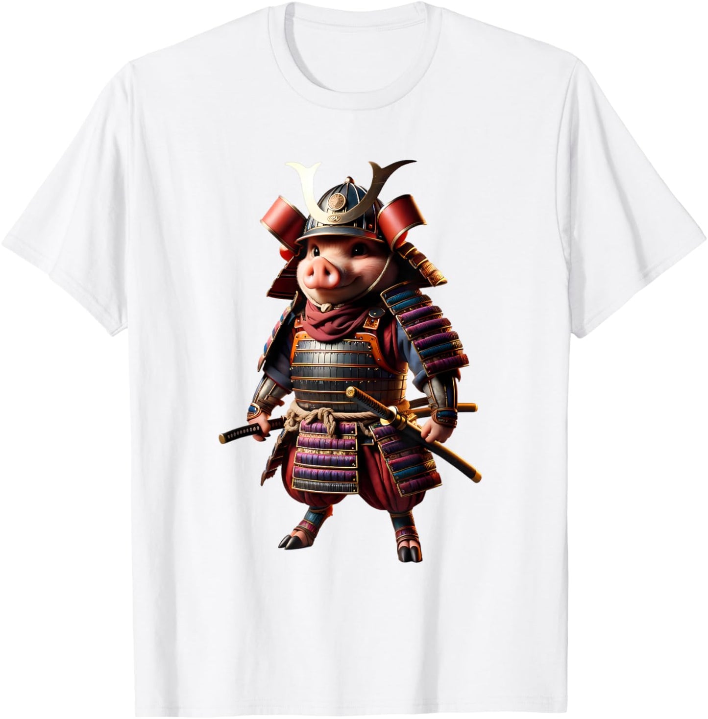 Samurai Pig Japanese Anime Halloween Costume