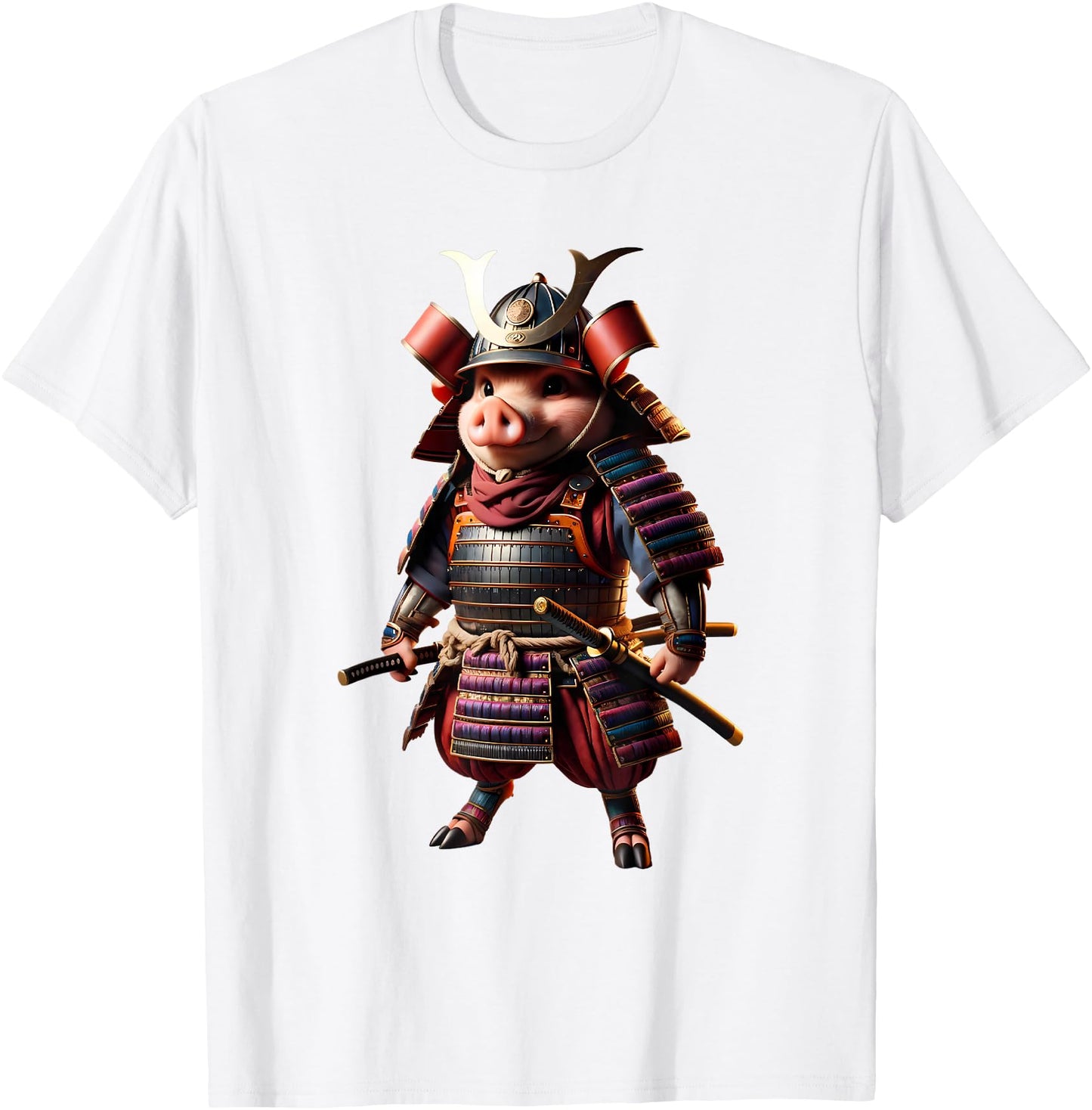 Samurai Pig Japanese Anime Halloween Costume