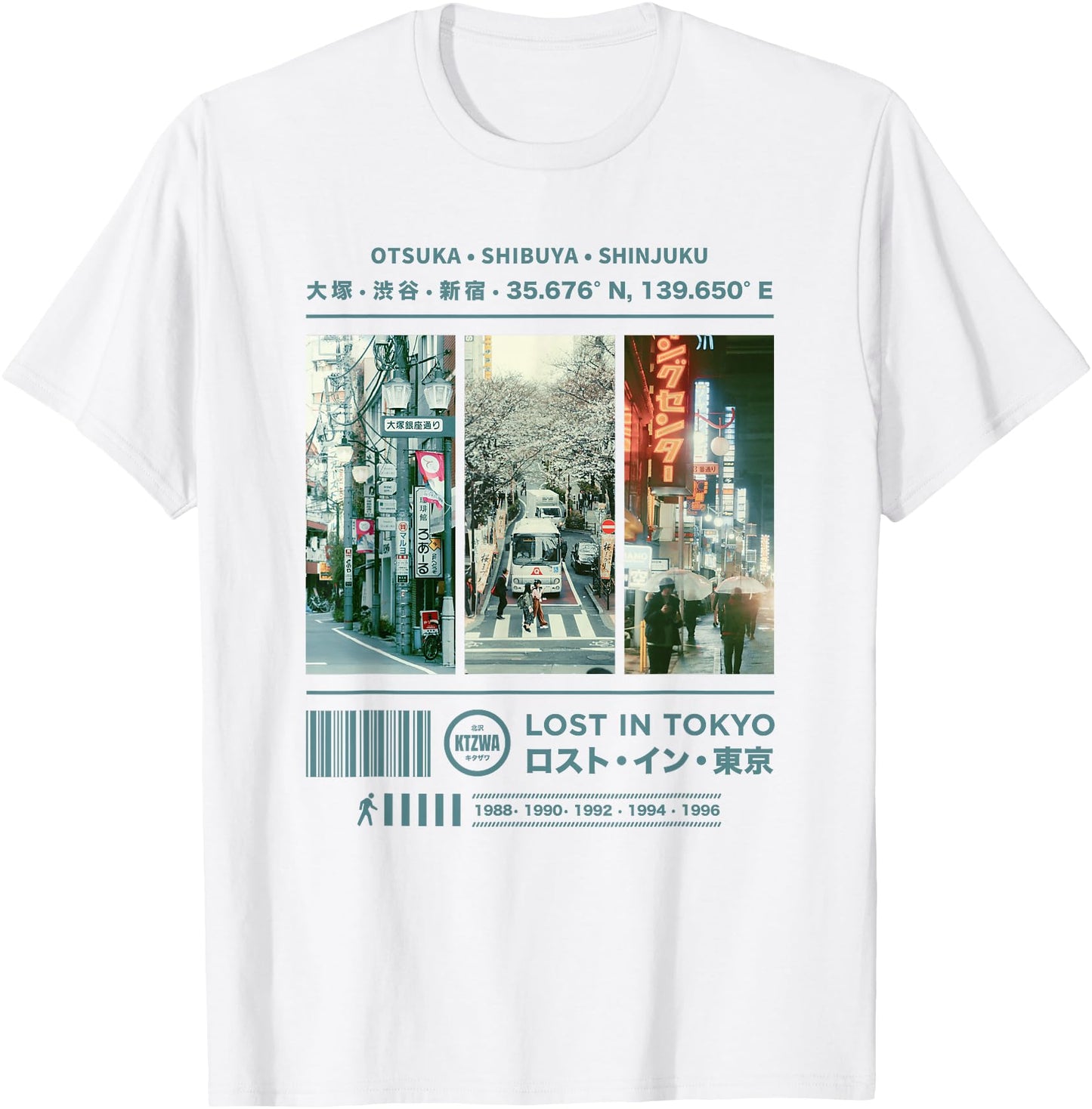 Japanese Retro Vintage 90s 80s Streetwear Art Tokyo Graphic