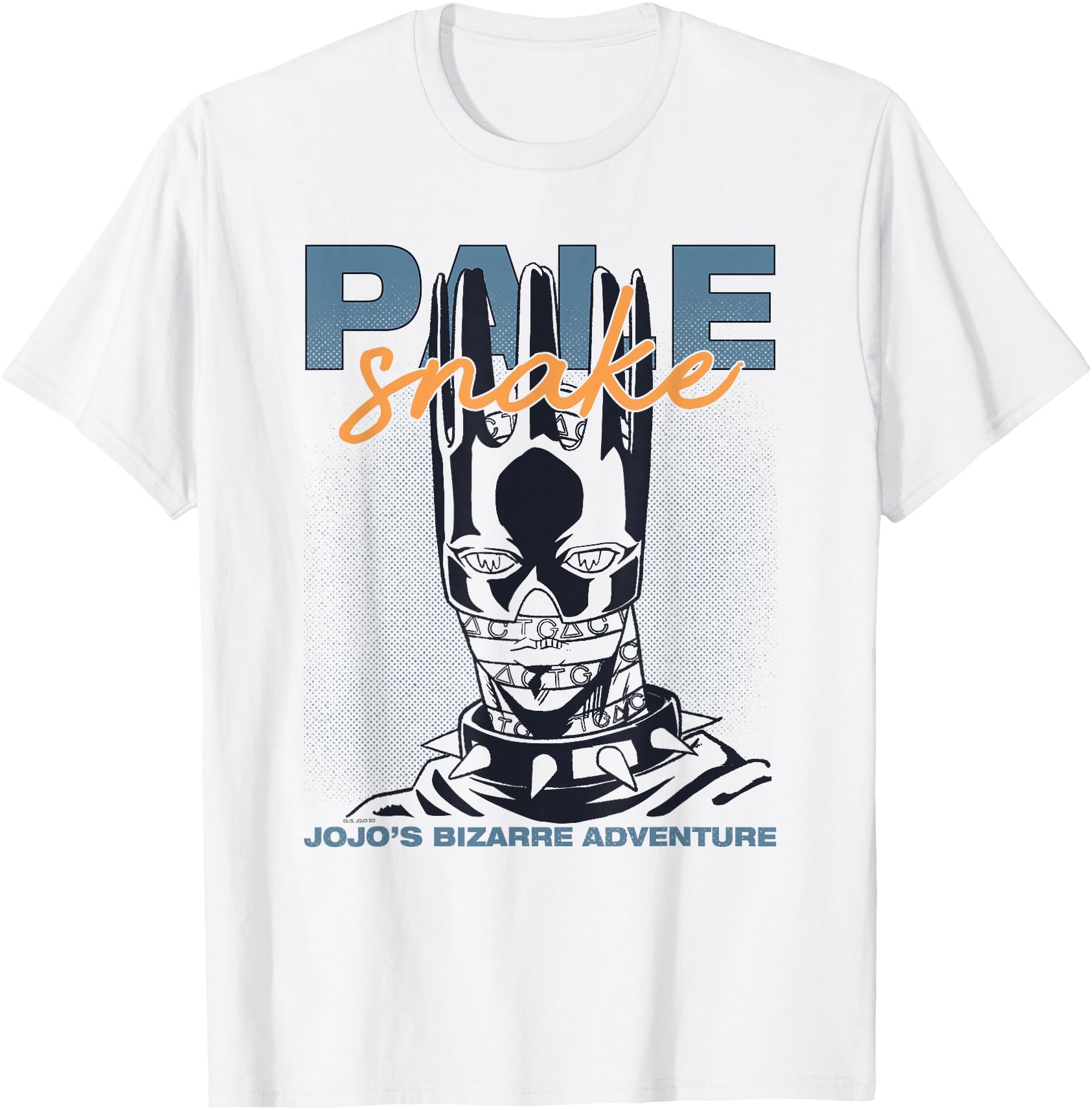 JoJo's Bizarre Adventure Pale Snake Retro Grid Anime
