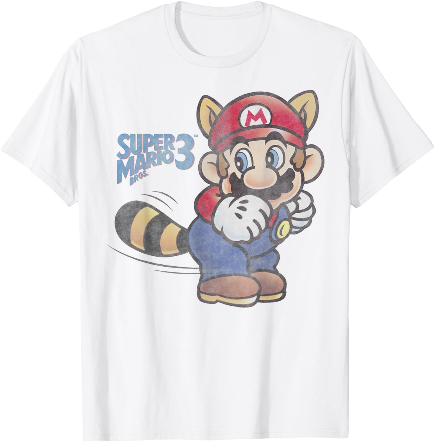 Super Mario Bros 3 Raccoon Mario Tail Attack