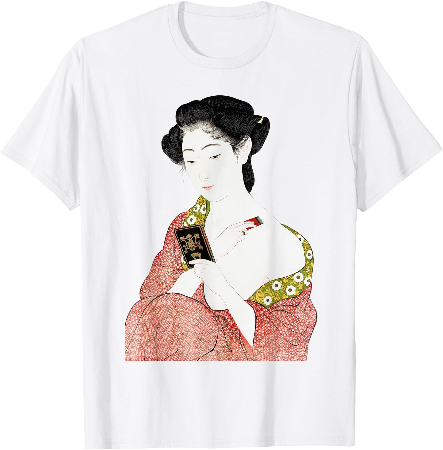 Japanese Woman Geisha Shin-hanga Ukiyo-e Japanese painting