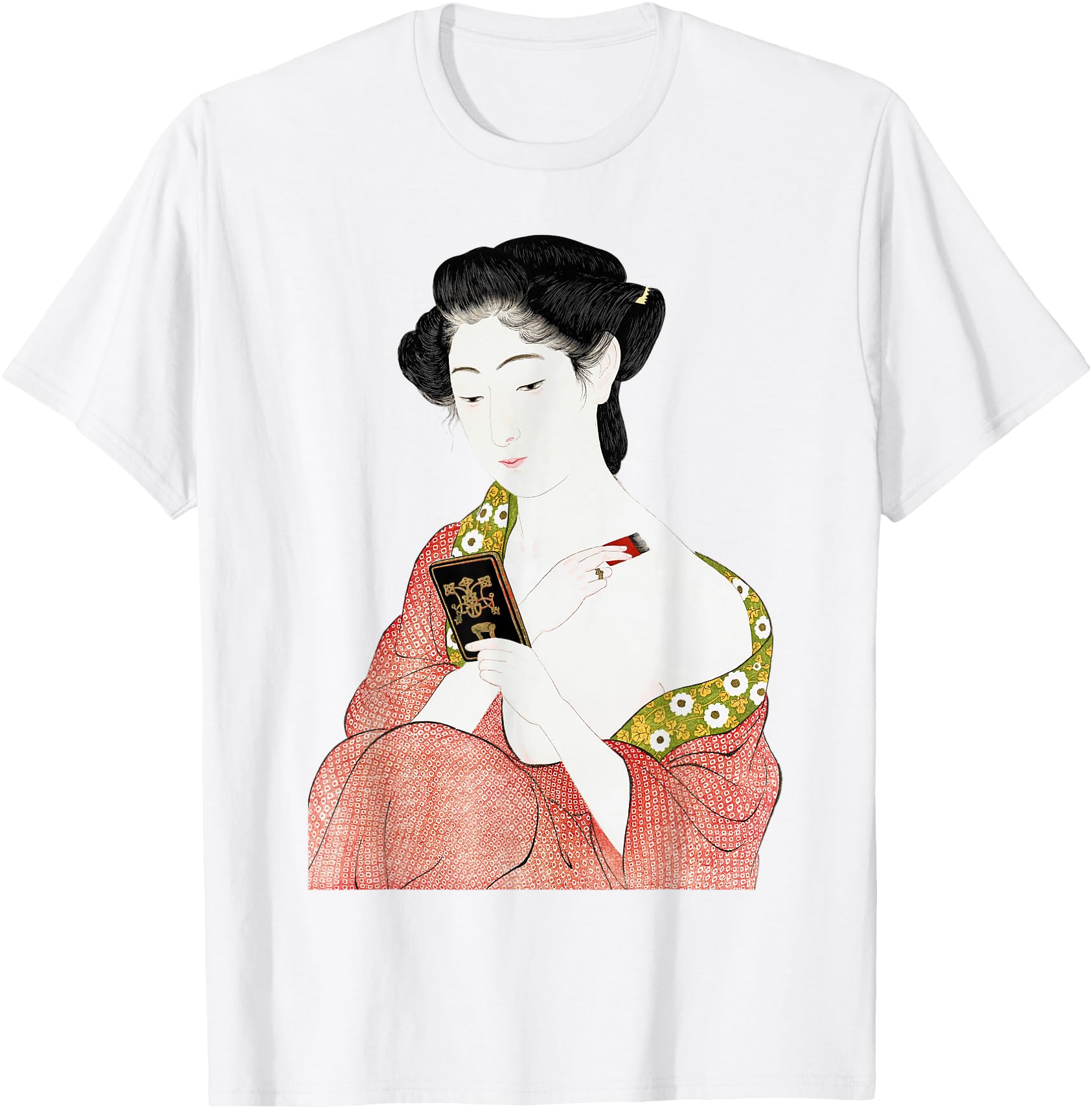 Japanese Woman Geisha Shin-hanga Ukiyo-e Japanese painting